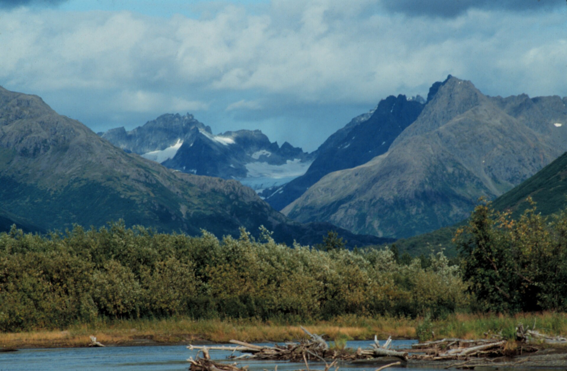The Ahklun and Wood River Mountains in Togiak National Wildlife Refuge, Alaska.