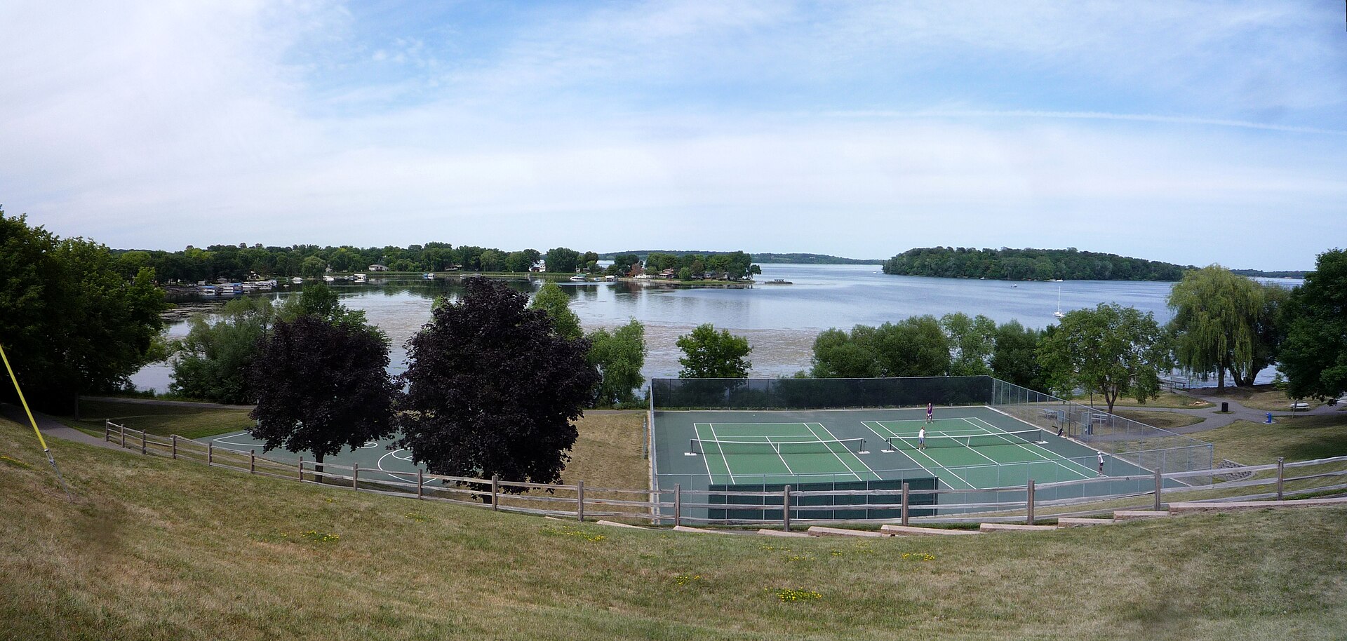 Lake Waconia in Waconia, Minnesota.