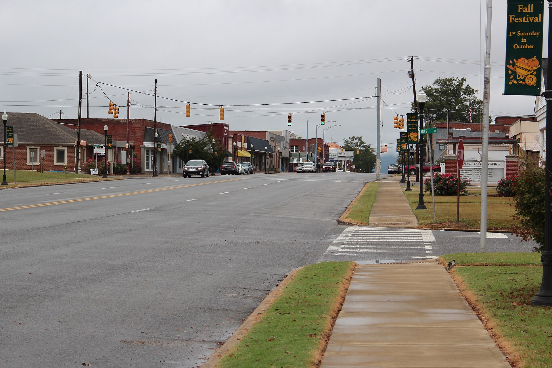Alabama State Route 25 in Centre, Alabama