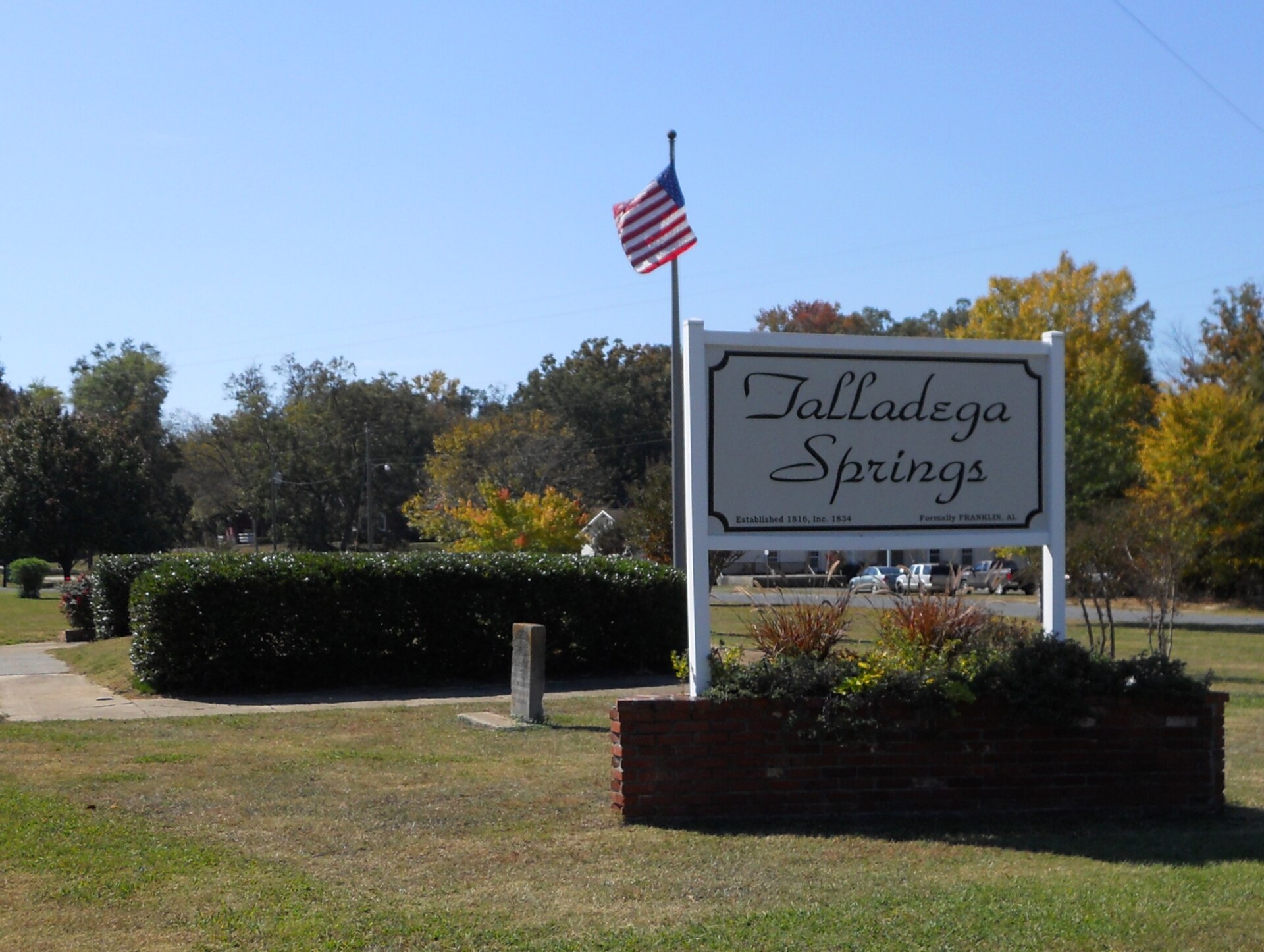 This is a photo of Talladega Springs, Alabama.