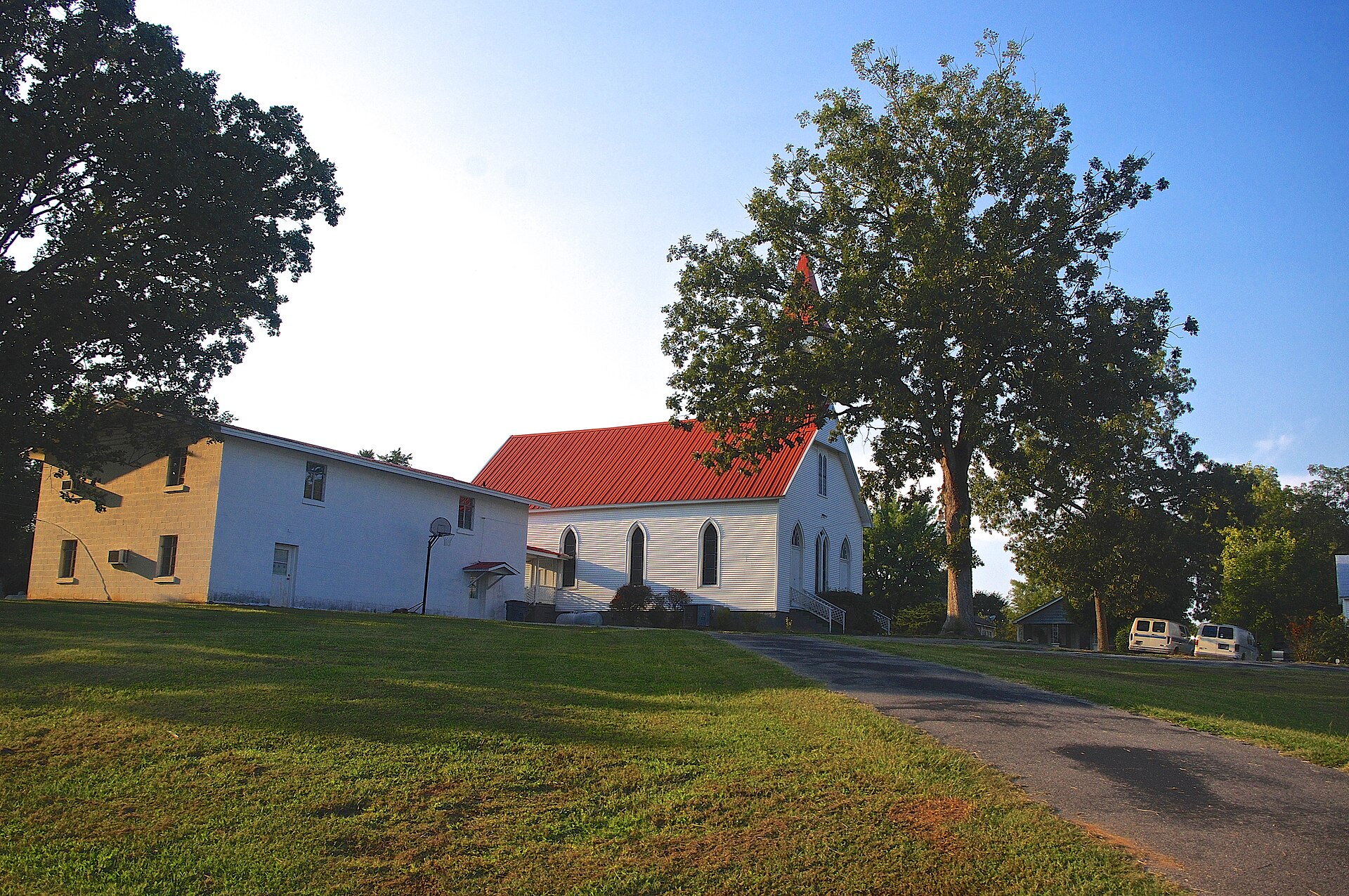 Waterloo Methodist Church in Waterloo, Alabama, United States.