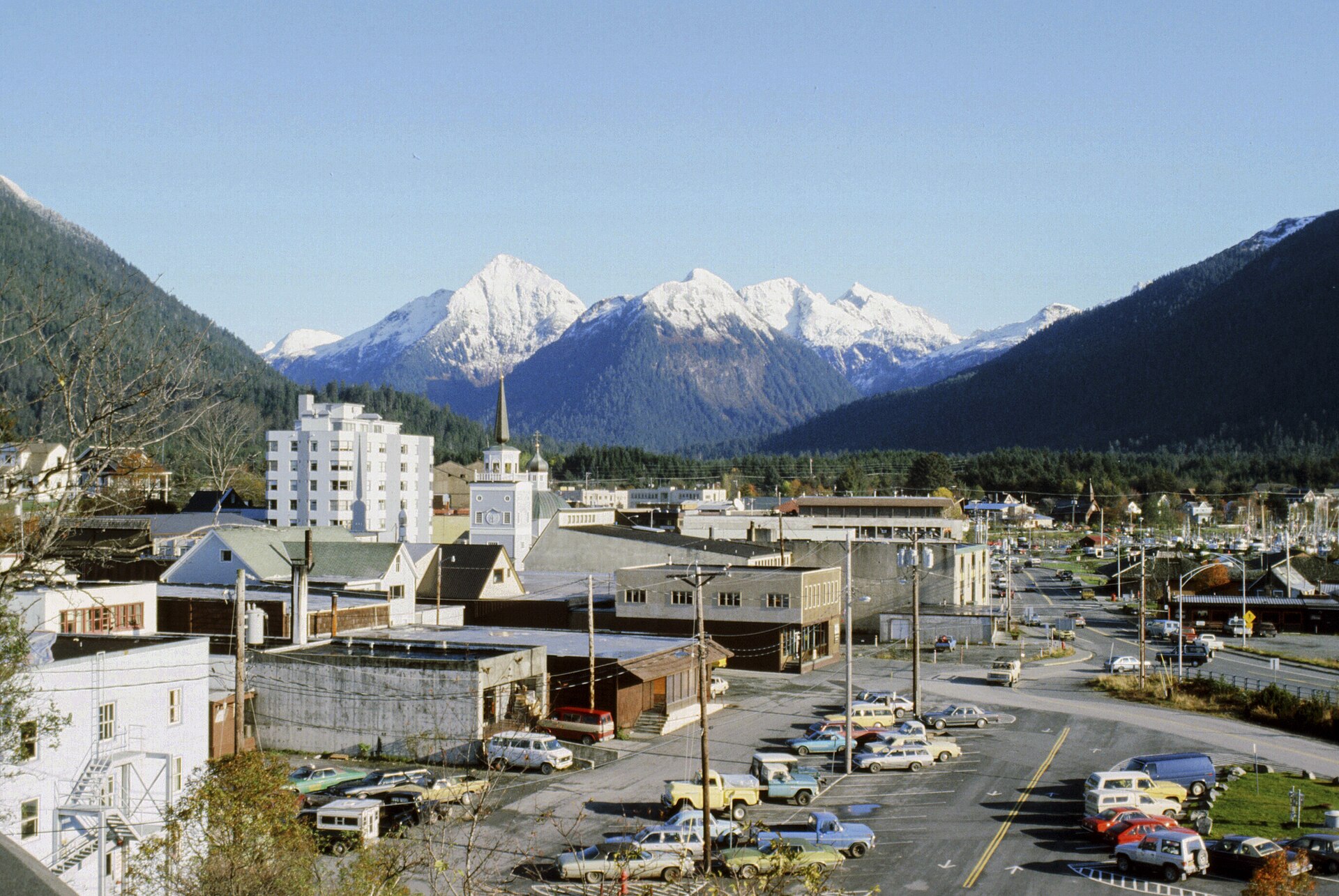Downtown Sitka 1984 — Sitka City and Borough, Alaska