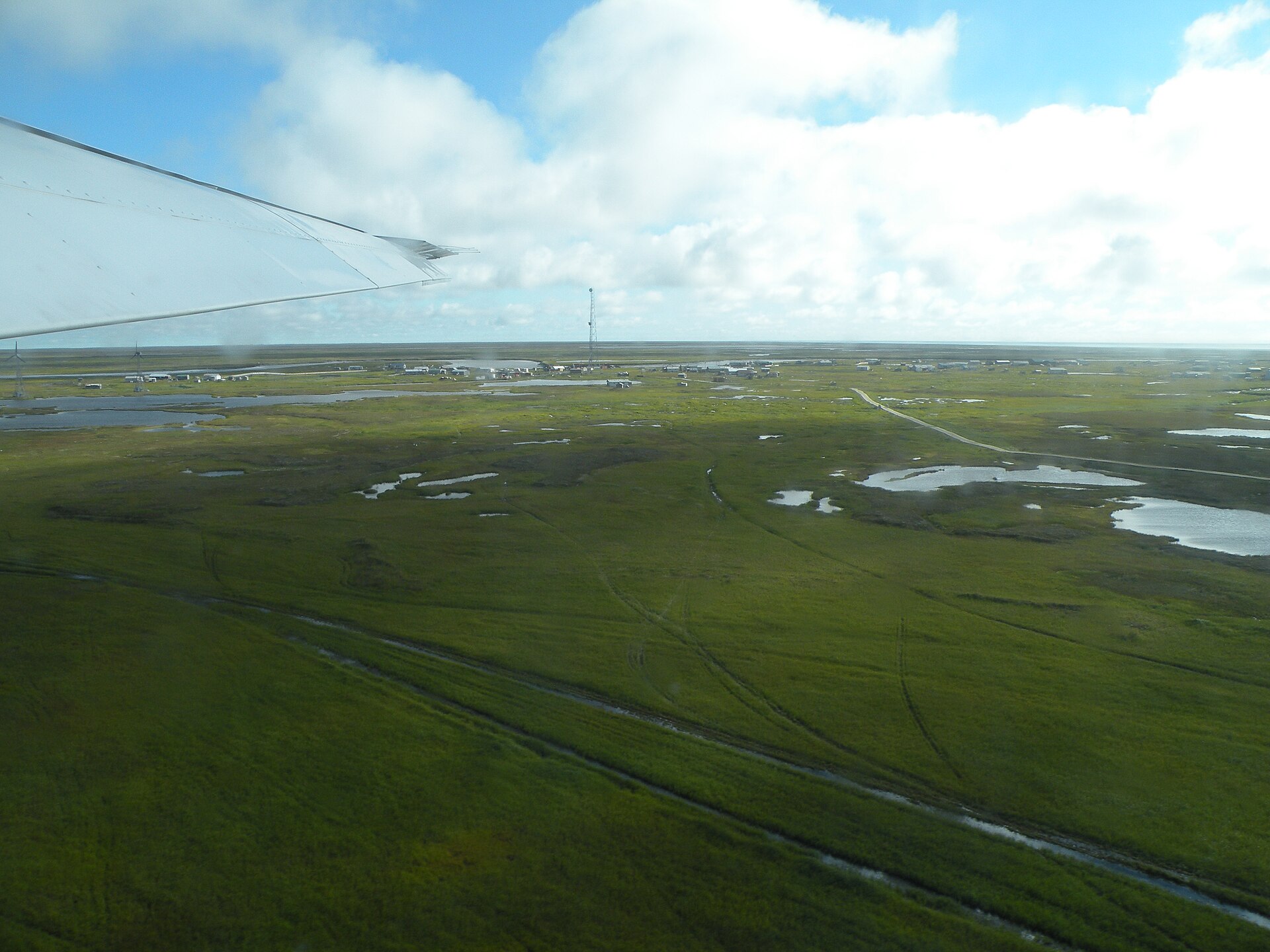 Flying into Kwigillingok — Alaska