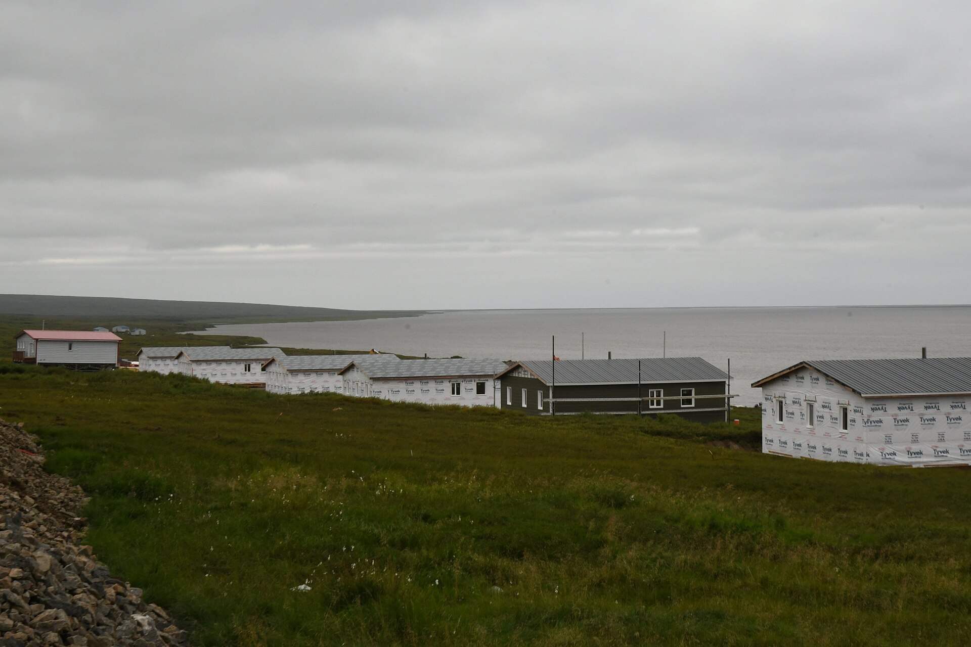This fall 120 people from Newtok will relocate to a new village, Mertarvik, to escape growing risks of coastal erosion. — Alaska