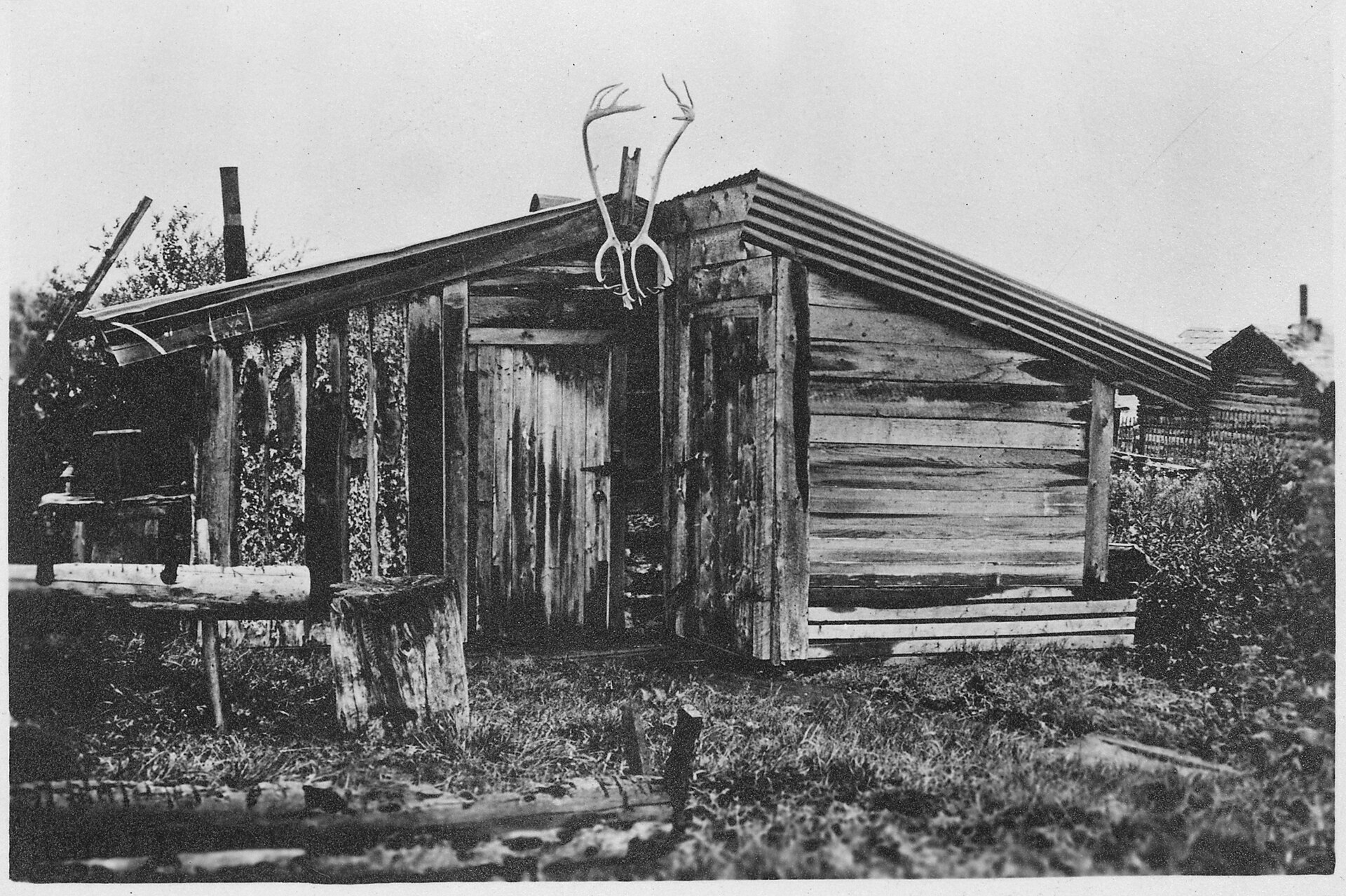 Scope and content: On backing: "Presented to Mr. — Rampart, Alaska