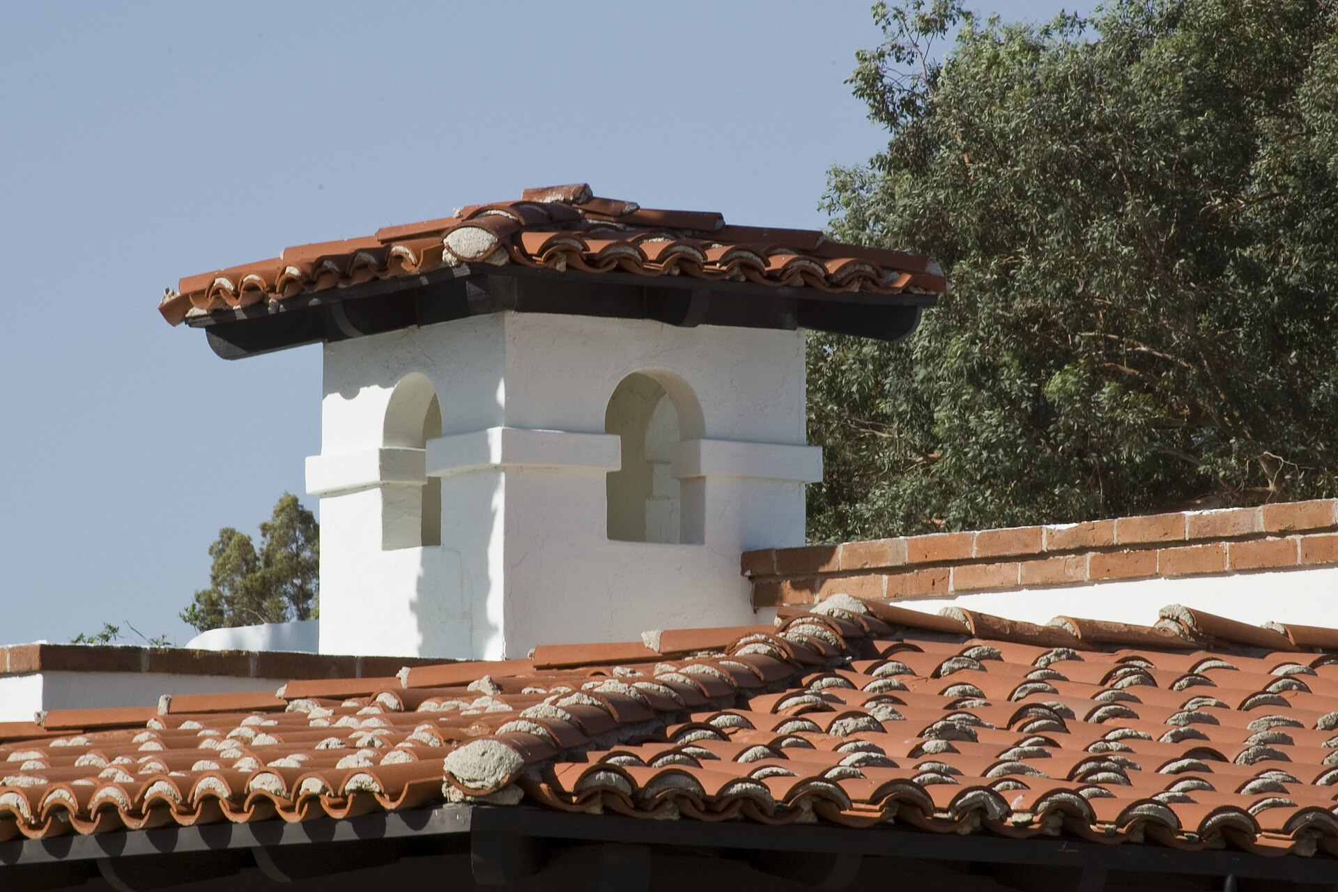 Tile rooftop in Green Valley, Arizona.