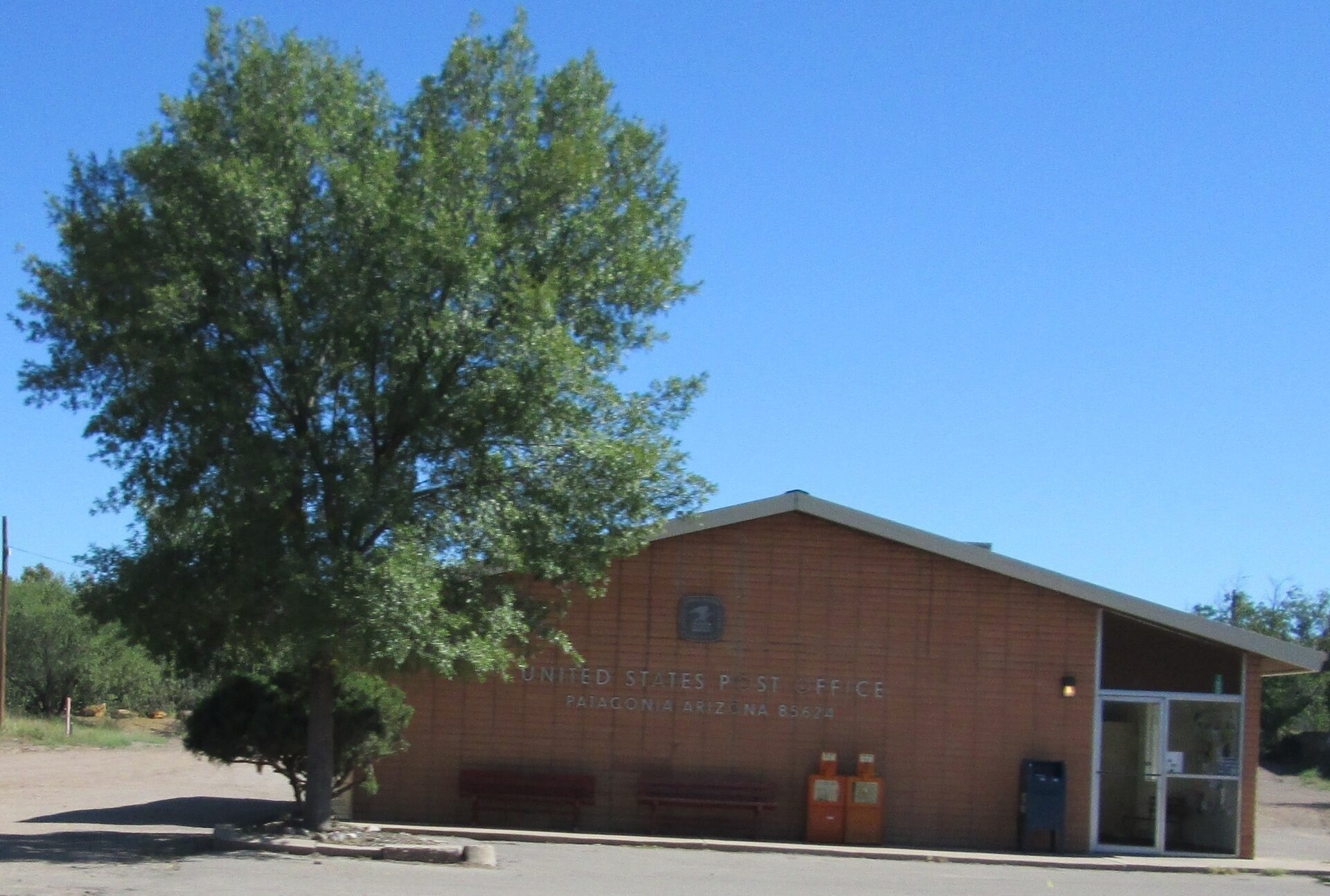 The post office in Patagonia, Arizona.
