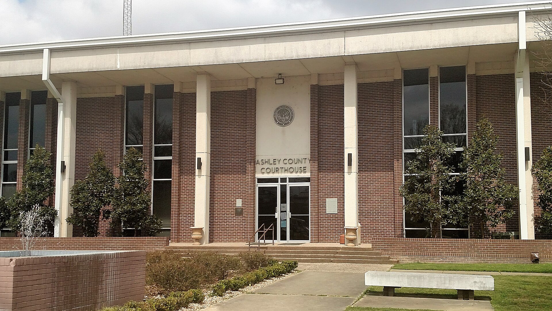 Ashley County Courthouse in Hamburg, AR — Arkansas