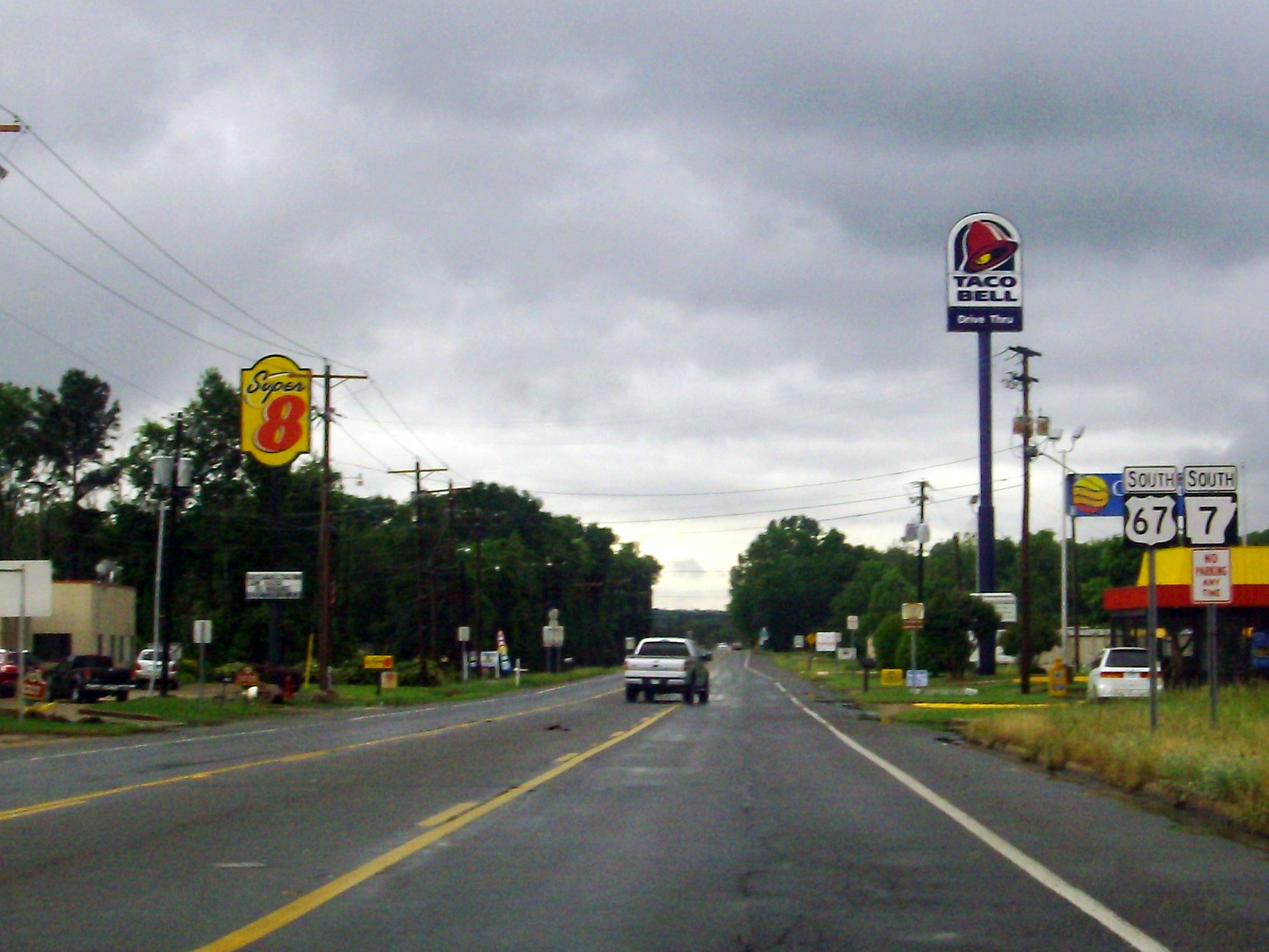 Shared roadway in Caddo Valley, AR — Arkansas