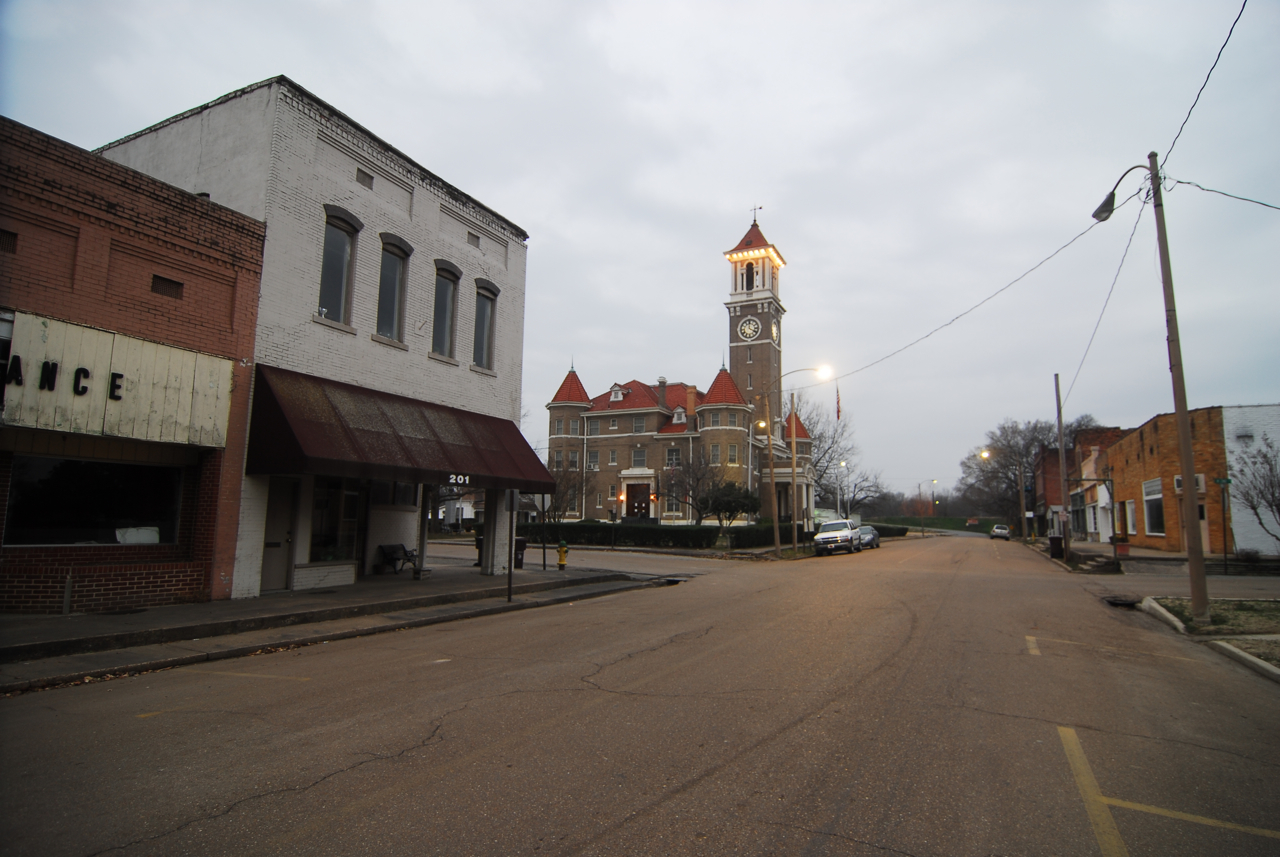 Mostly abandoned downtown Clarendon. — Arkansas