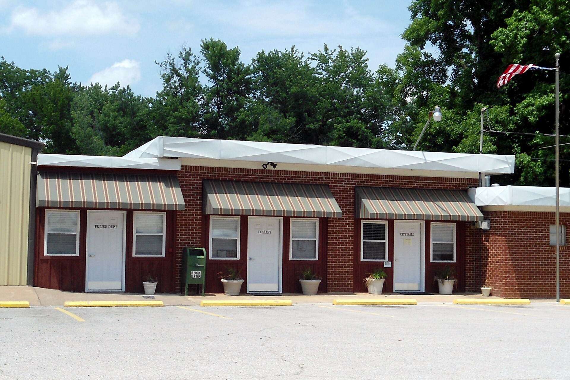 Greenland City Hall, Library, and Police Department in Greenland, AR — Arkansas
