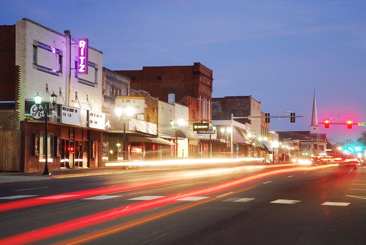 Downtown Malvern in November of 2011 — Arkansas