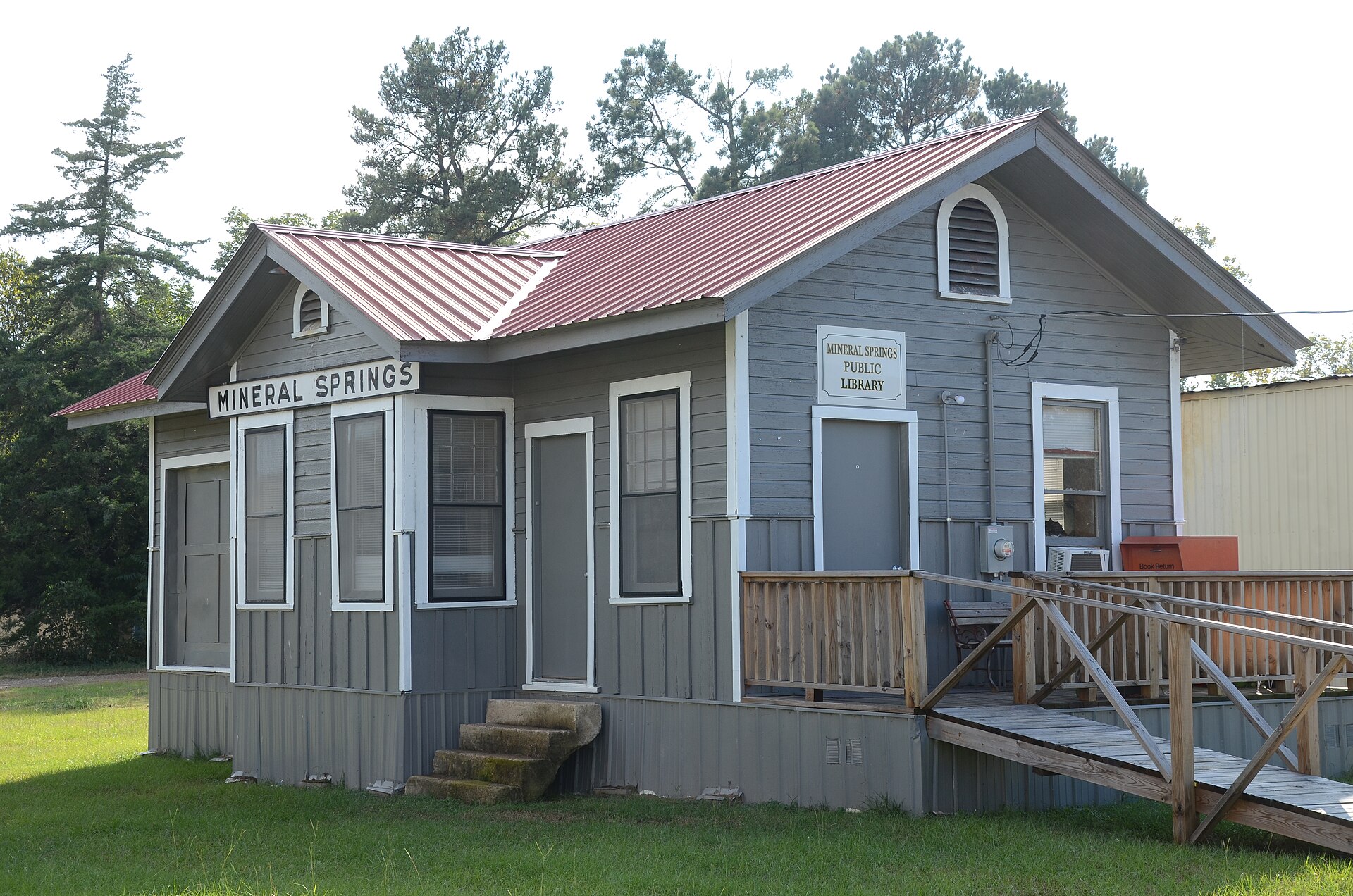 Memphis, Paris, and Gulf Depot — Mineral Springs, Arkansas
