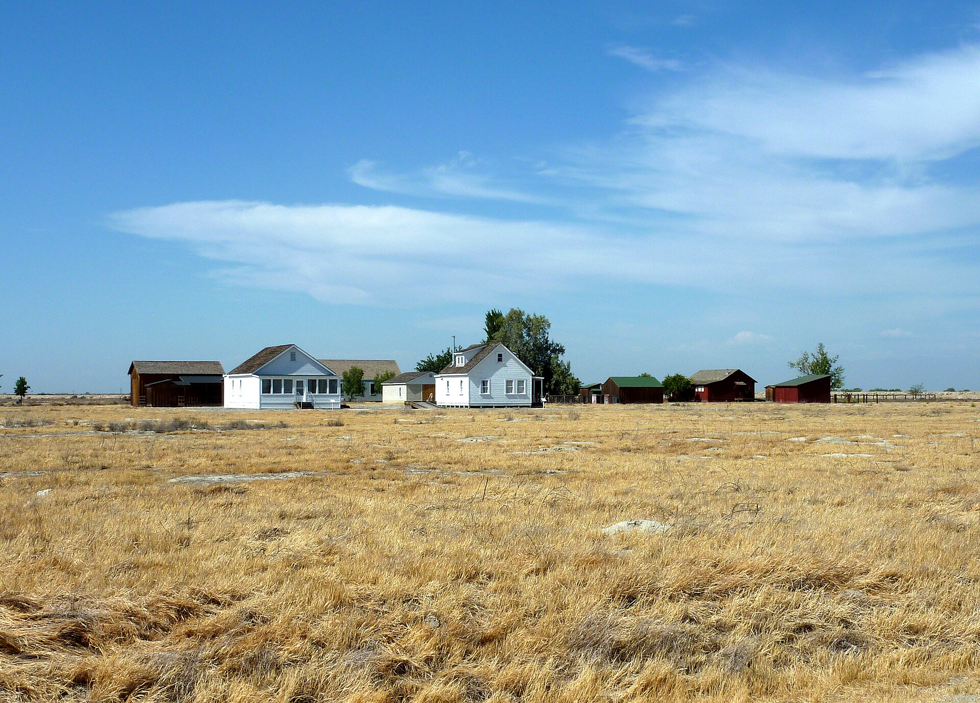 Colonel Allensworth State Historic Park, Allensworth, California, USA.