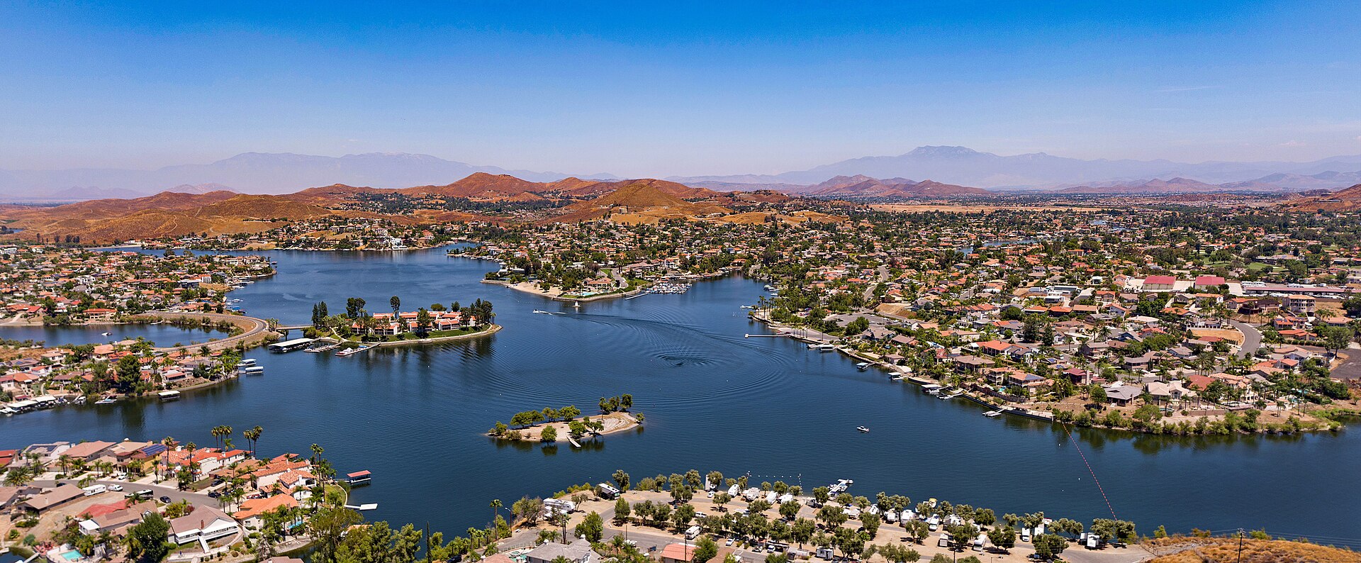 Canyon Lake Aerial — California