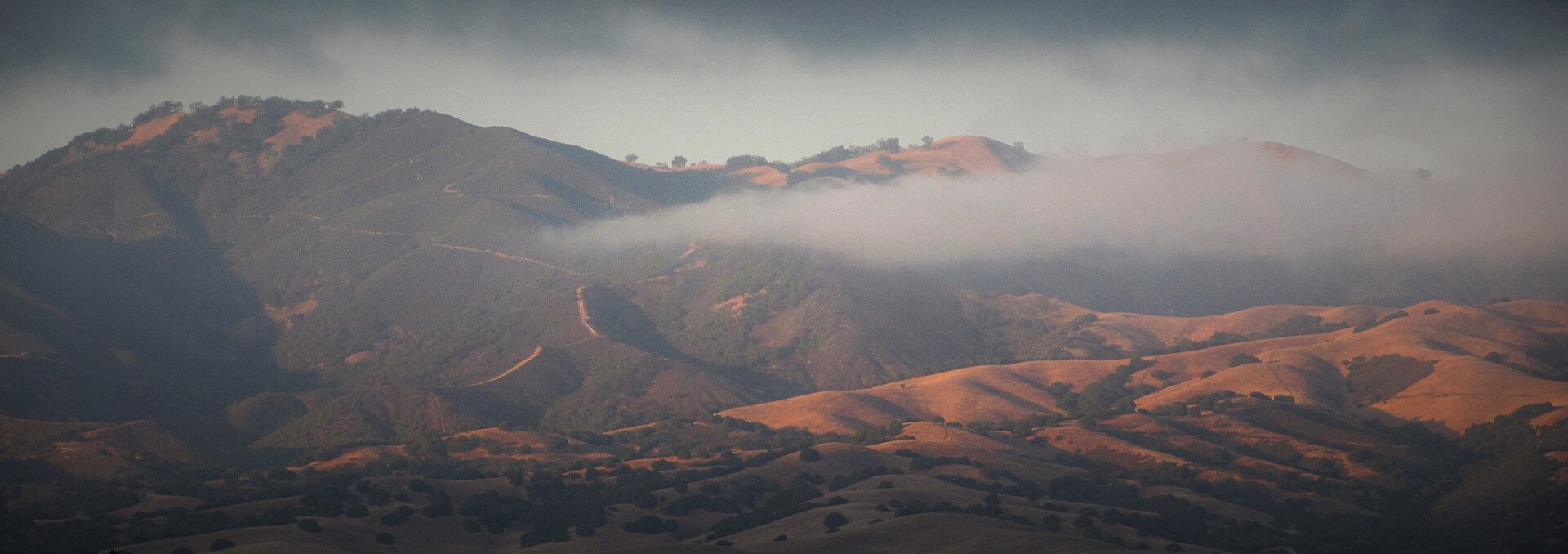 The Gabilan Range — of the Southern Inner California Coast Ranges, located east of the Salinas Valley. — Chualar, California