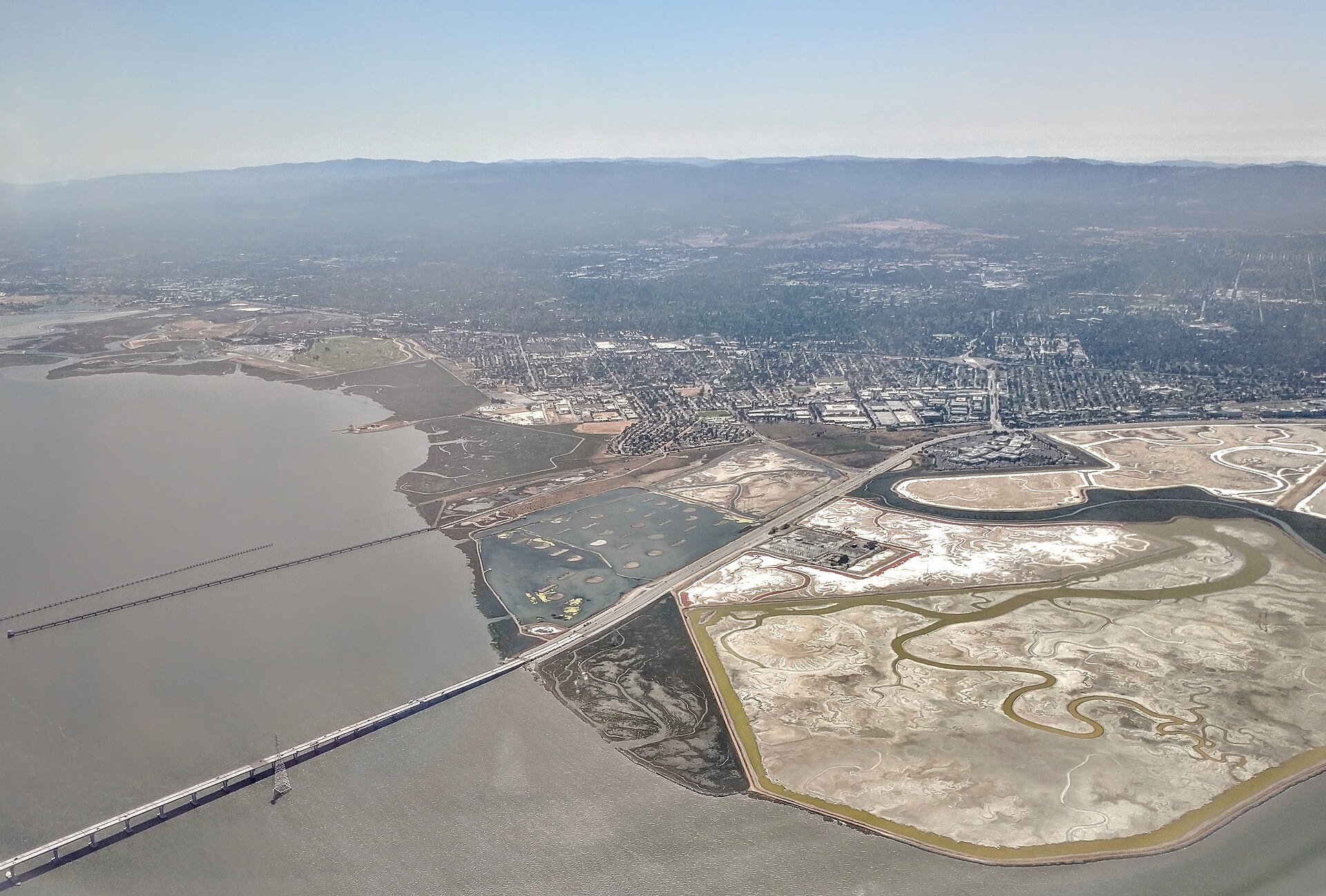View looking west and south — East Palo Alto, California
