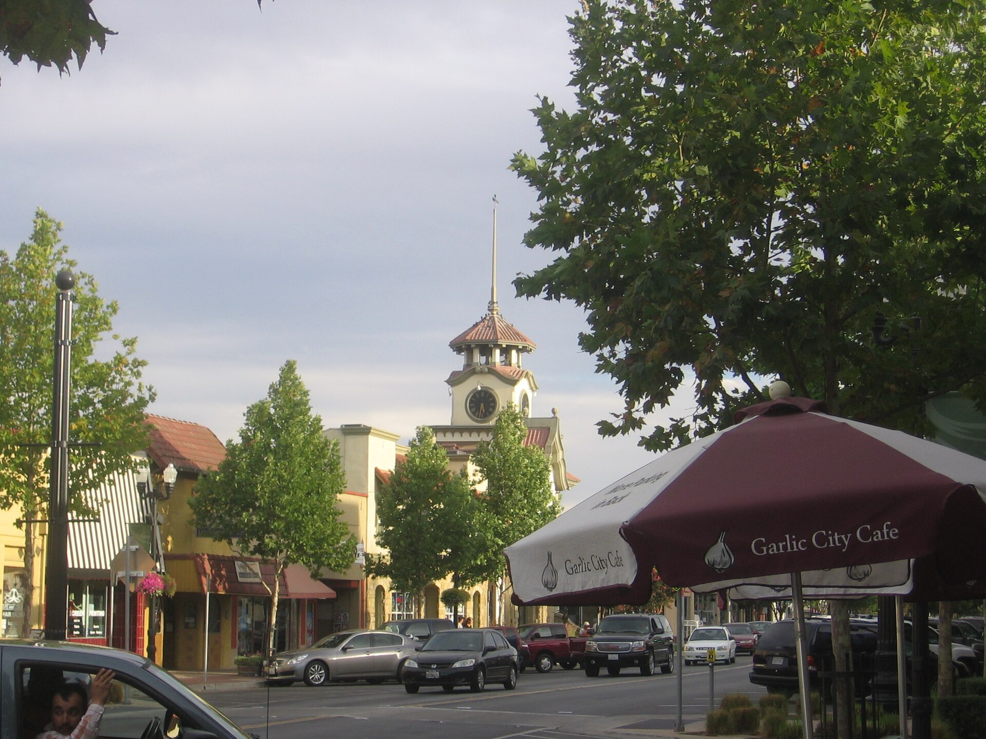 The original Gilroy City Hall. built in 1905. 7400 Monterey Street. Gilroy, California, United States. It now serves as a restaurant.