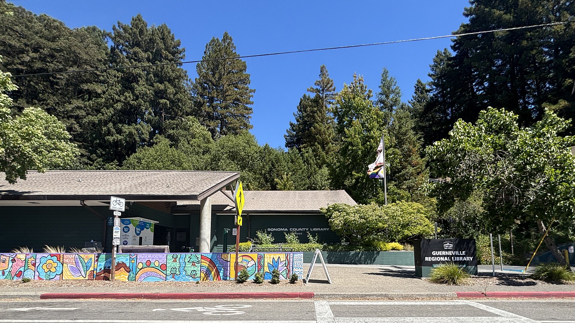 Guerneville Regional Library - Sonoma County California - 2025