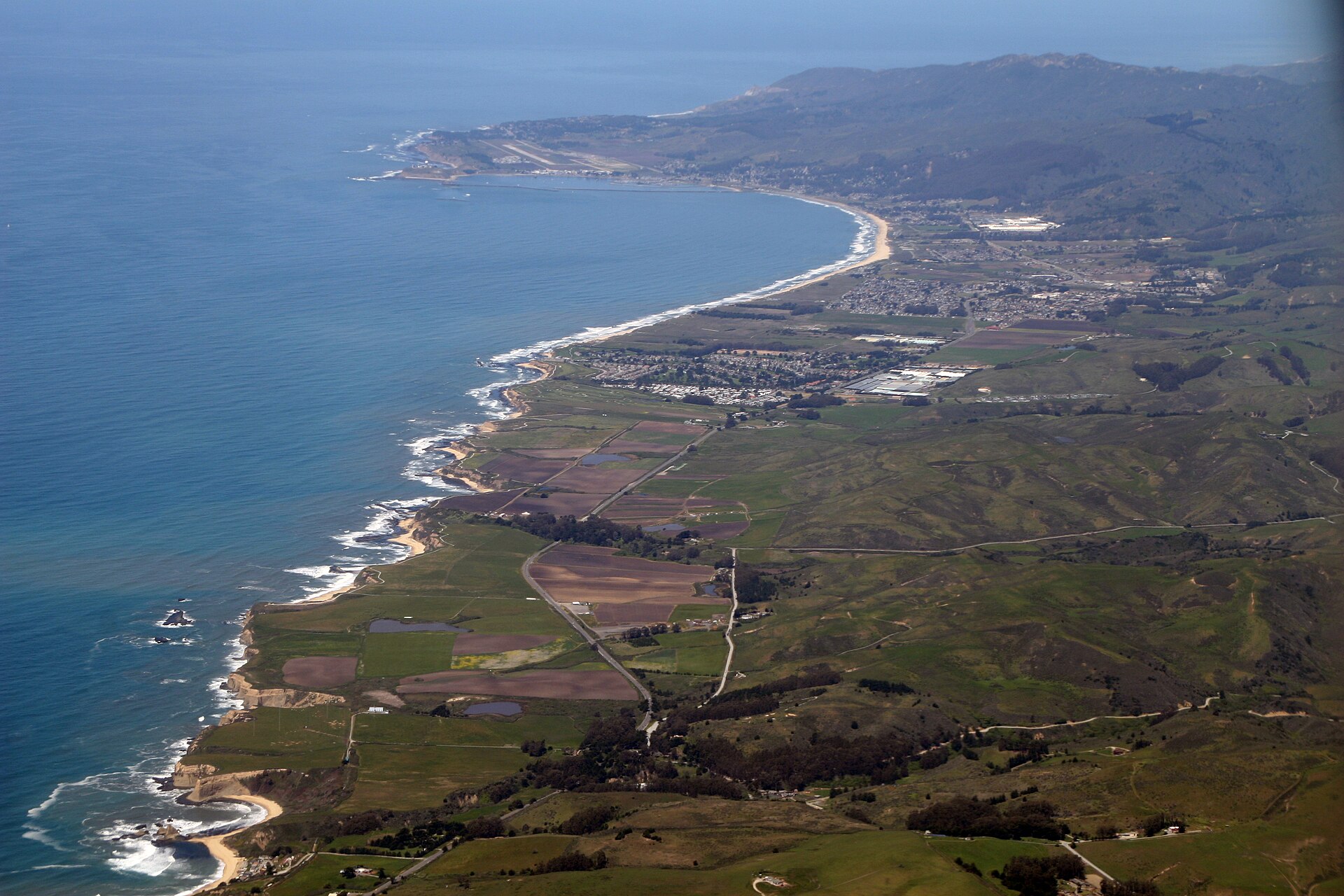 Pillar Point and Half Moon Bay. — California