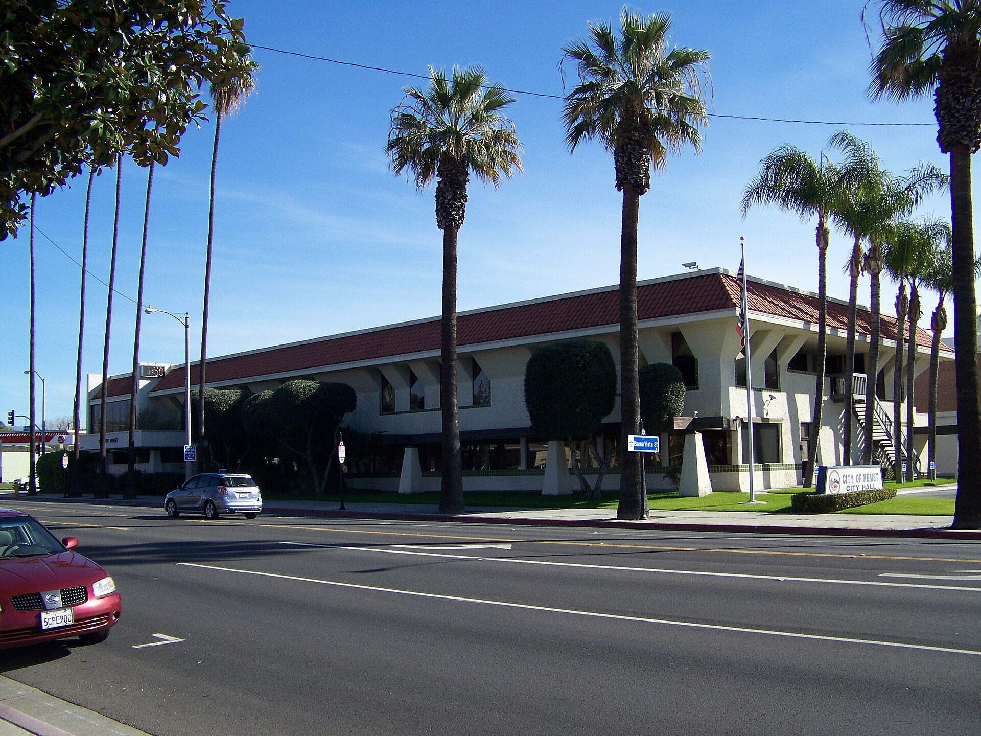 City of Hemet City Hall Have Incorporated 100th Years ago — California