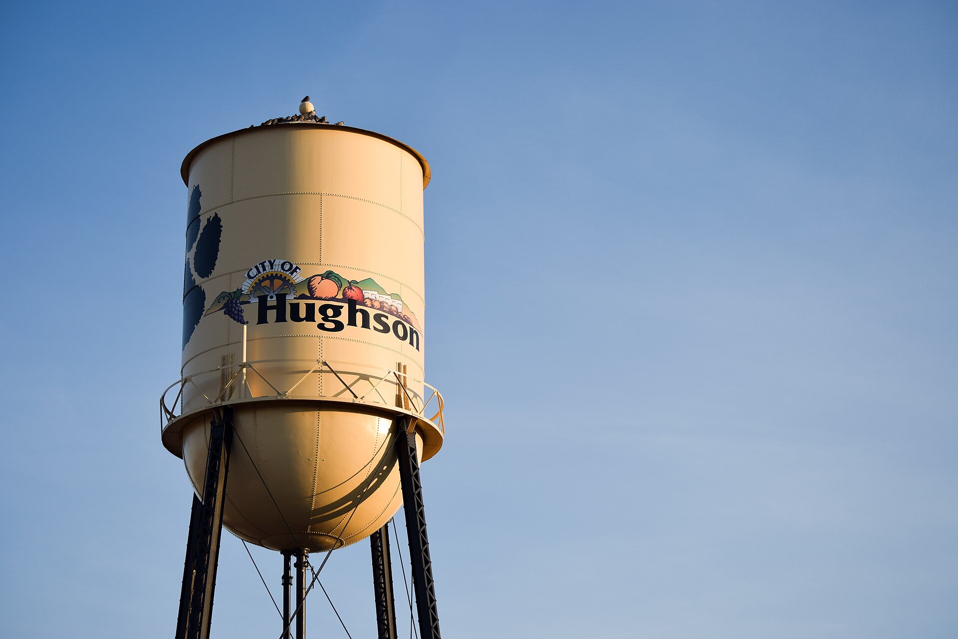 The City of Hughson, CA Water Tower — California