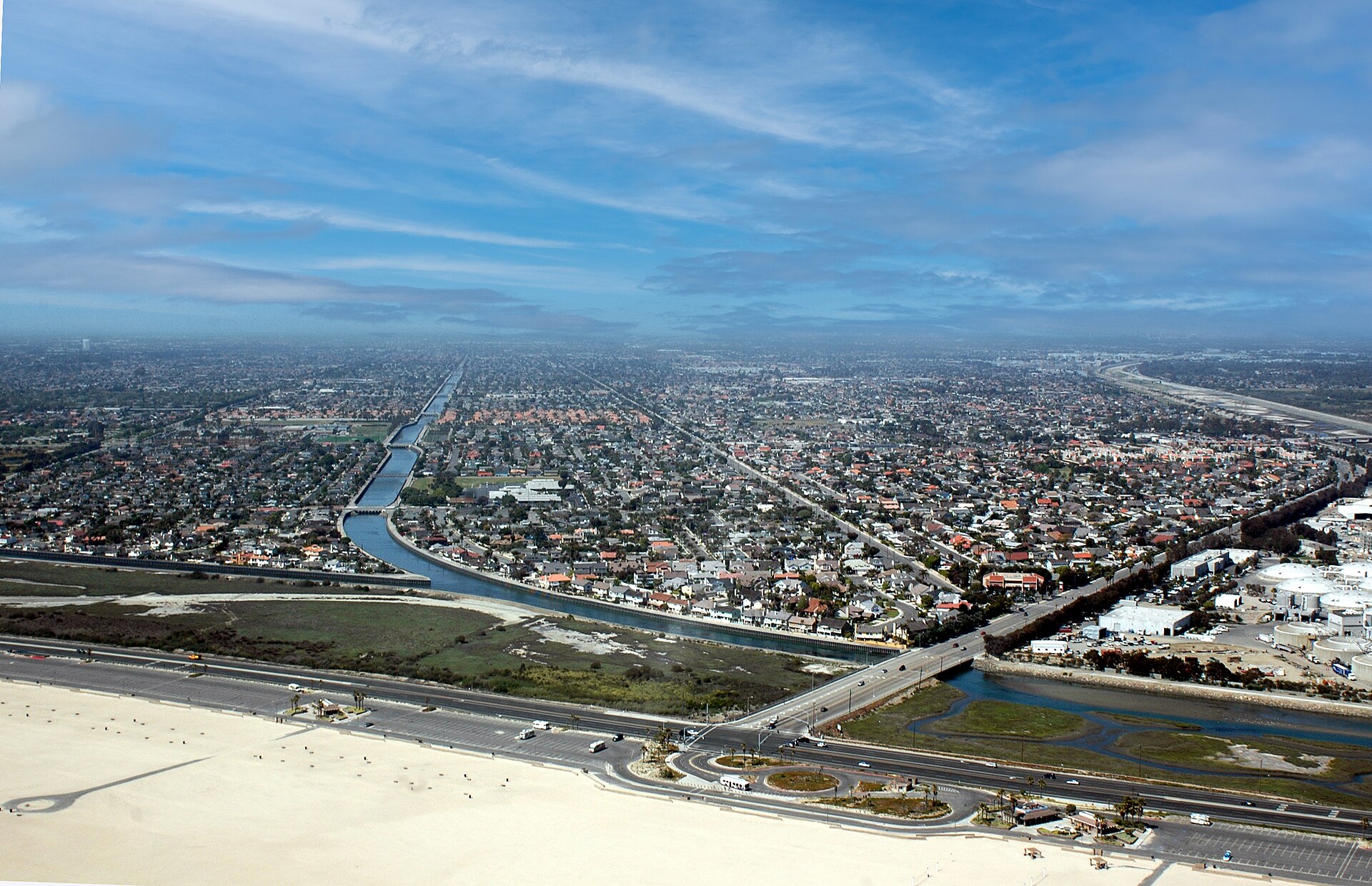 Brookhurst & Pacific Coast Hwy in Huntington Beach CA photo D Ramey Logan - please provide name credit if used in any media — California
