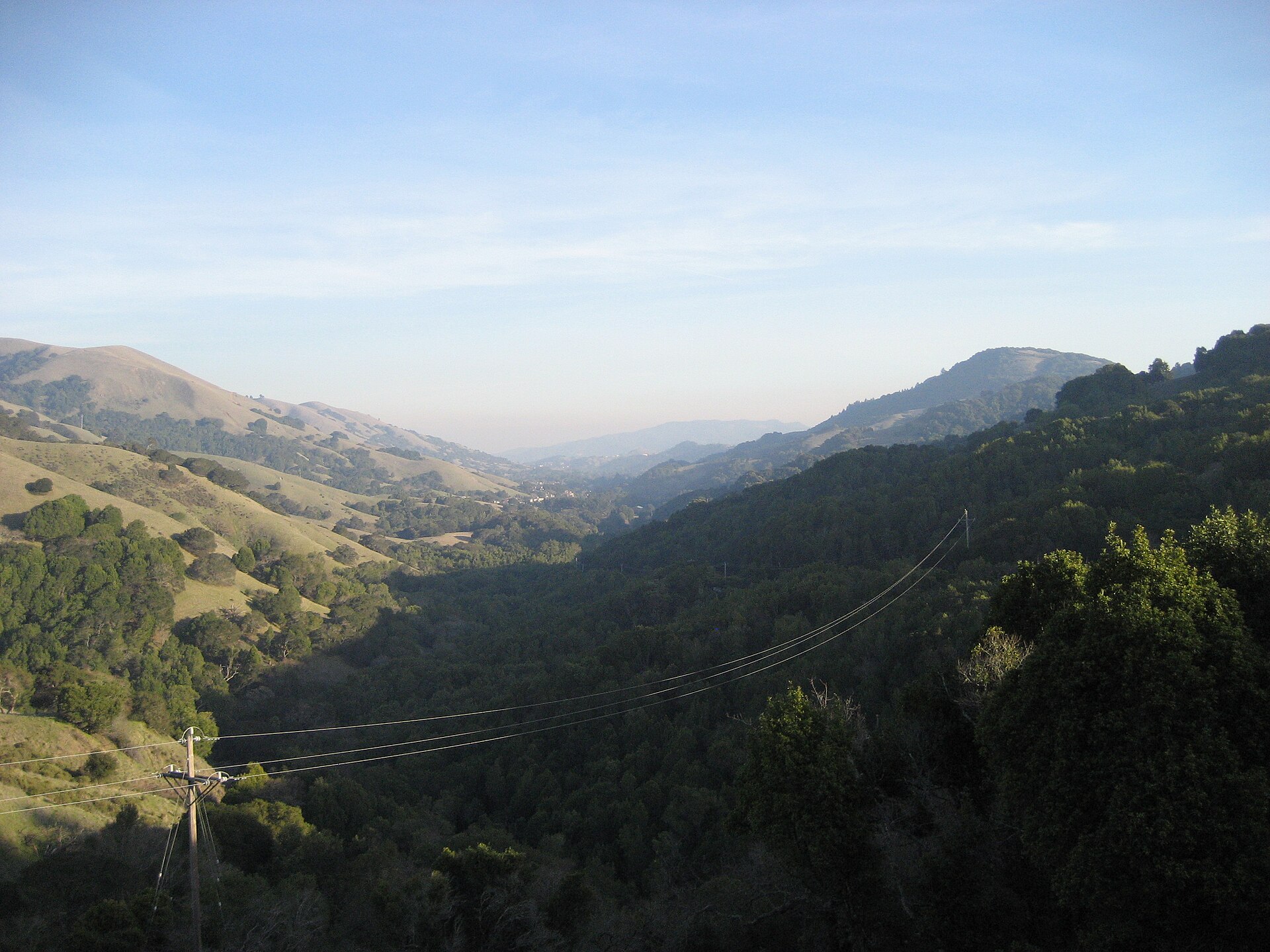 A photograph of Las Gallinas Valley, Marin County, California. — Lucas Valley-Marinwood, California