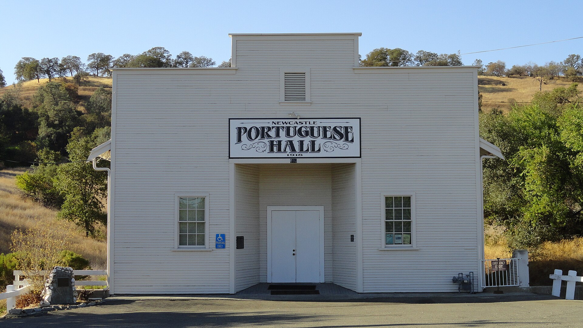 Newcastle Portuguese Hall — California