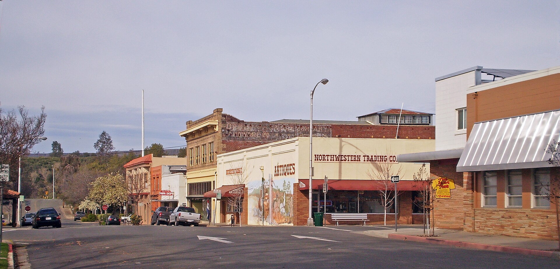Historic downtown Oroville. — California