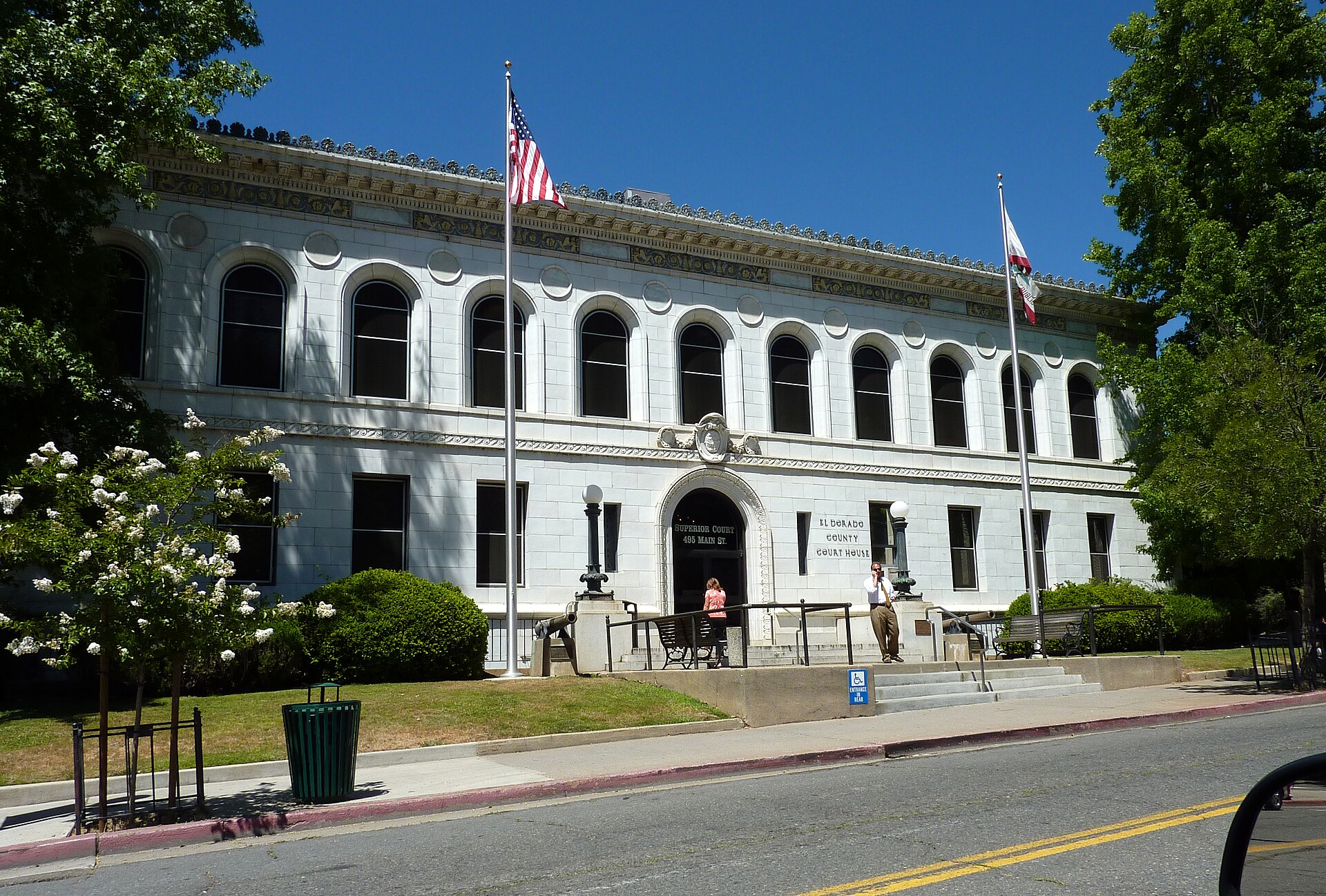 El Dorado County Courthouse, Placerville, California, USA.