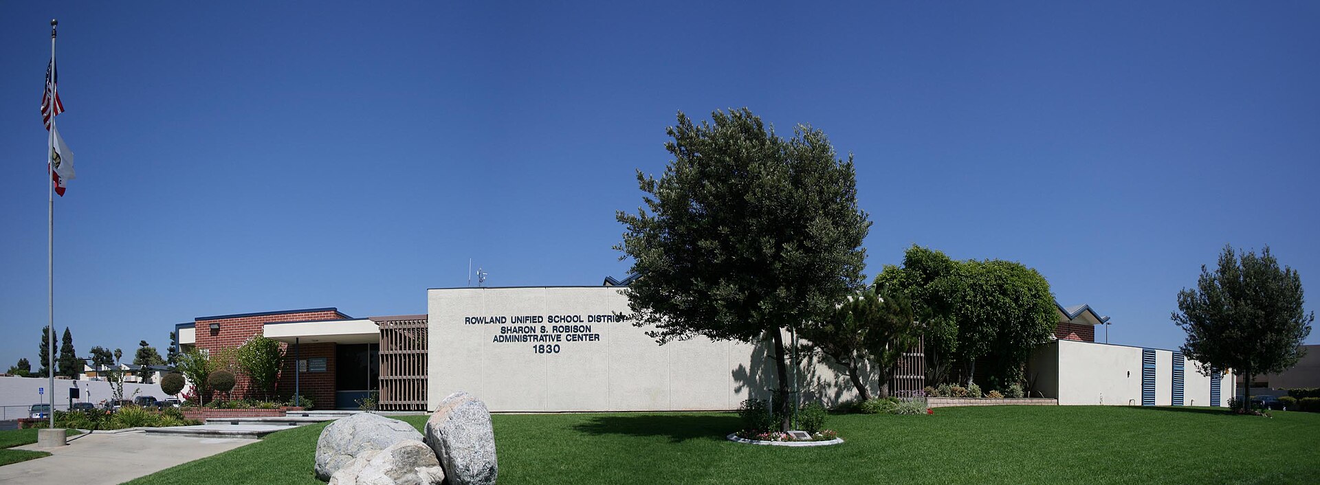 Rowland Unified School District Sharon S. Robison Administrative Center - 1830 Nogales Street Rowland Heights, CA 91748 — California