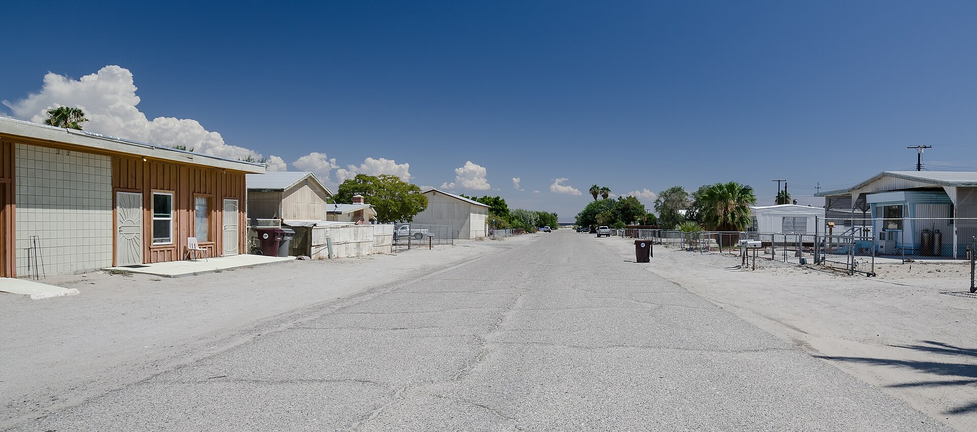 Housings at Coachella Avenue in Salton Sea Beach, a CDP — California