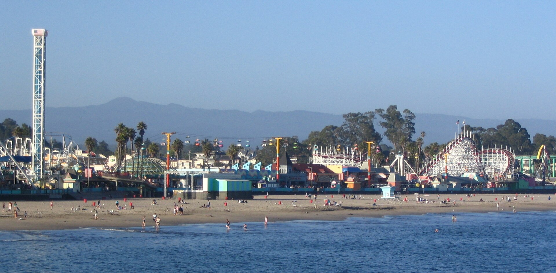 Boardwalk in Santa Cruz, California. Picture taken by Matt314 (July 2005).