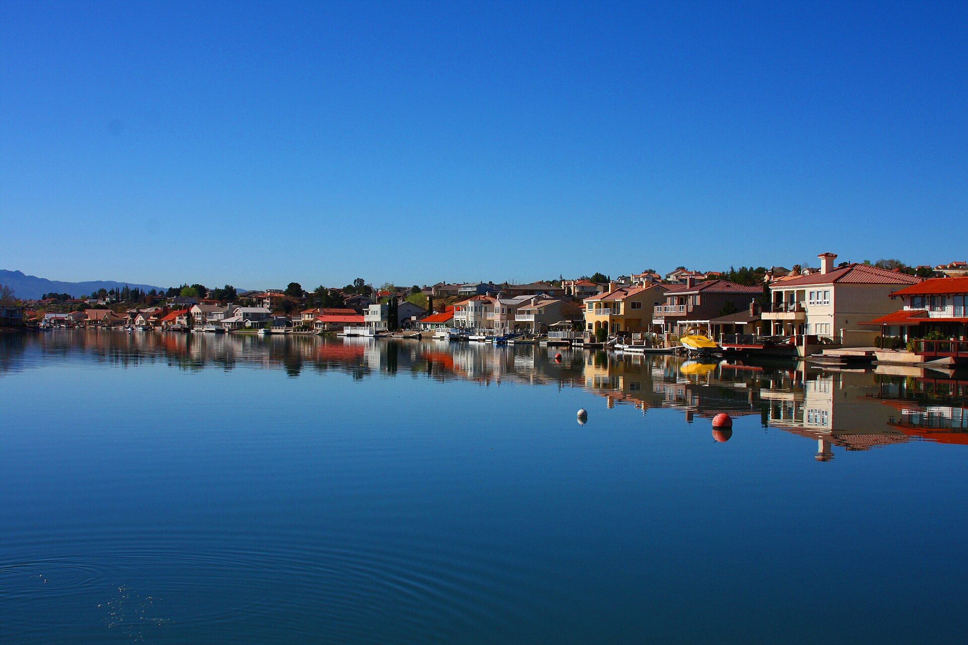 Spring Valley Lake in Victor Valley, California.