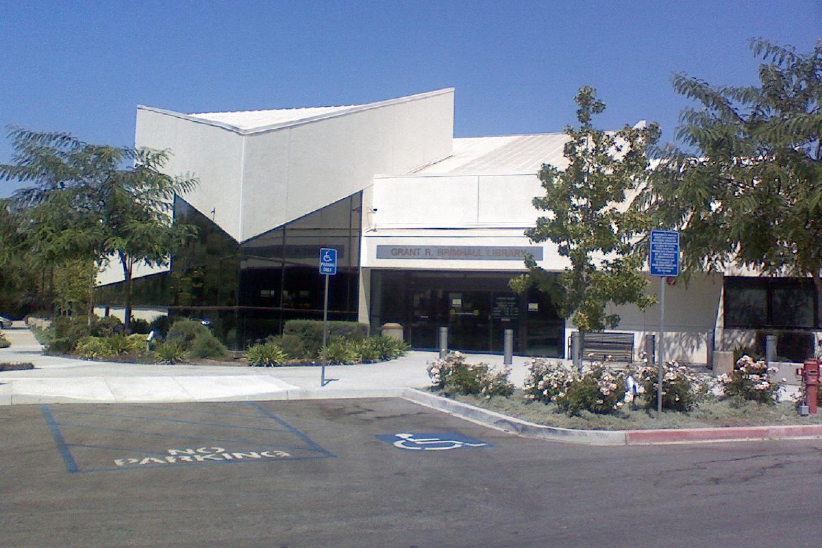 The children's wing of the Grant R. Brimhall Library, Thousand Oaks, CA — California