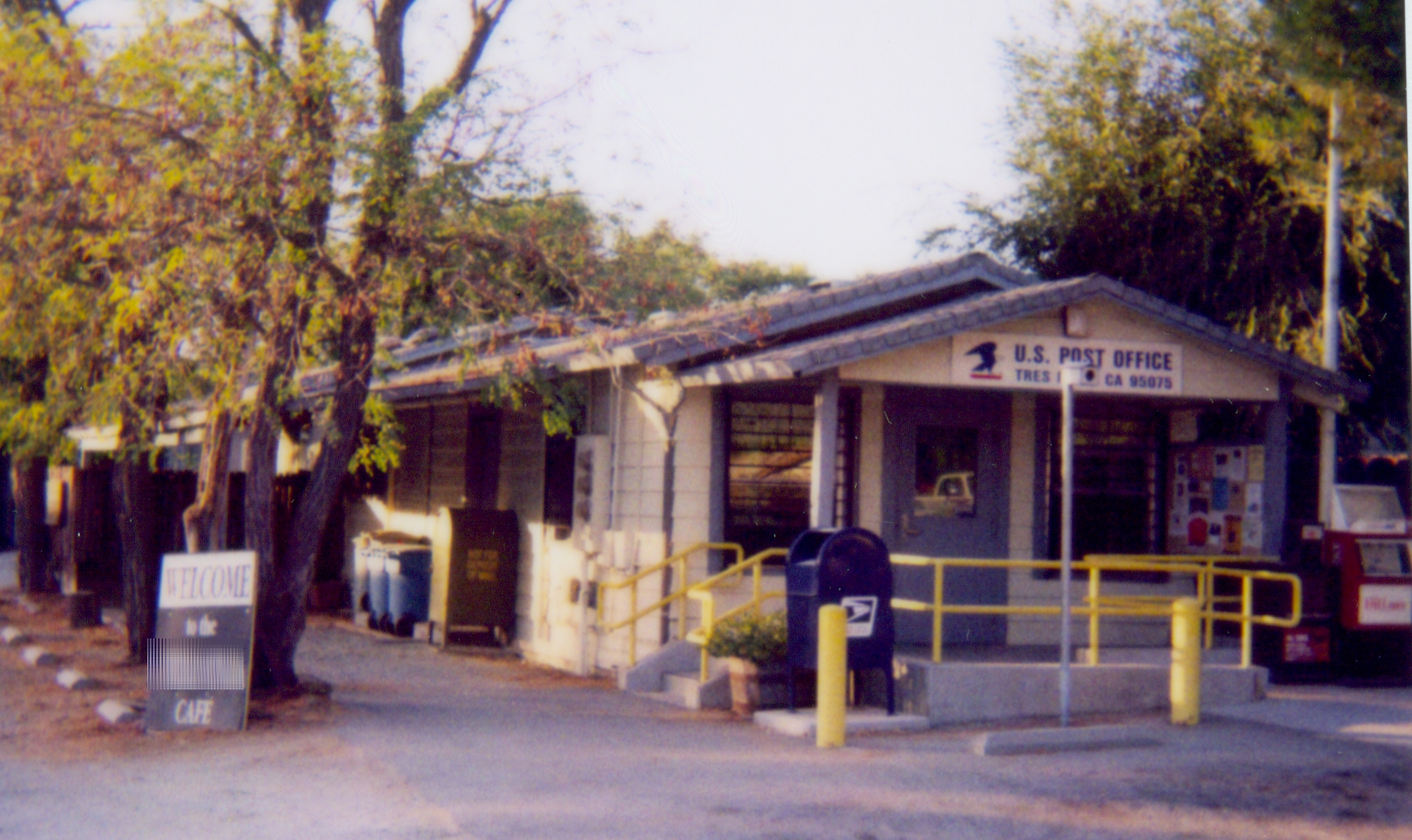 Documentary snapshot of US Post Office located at Tres Pinos, California taken in 2006.