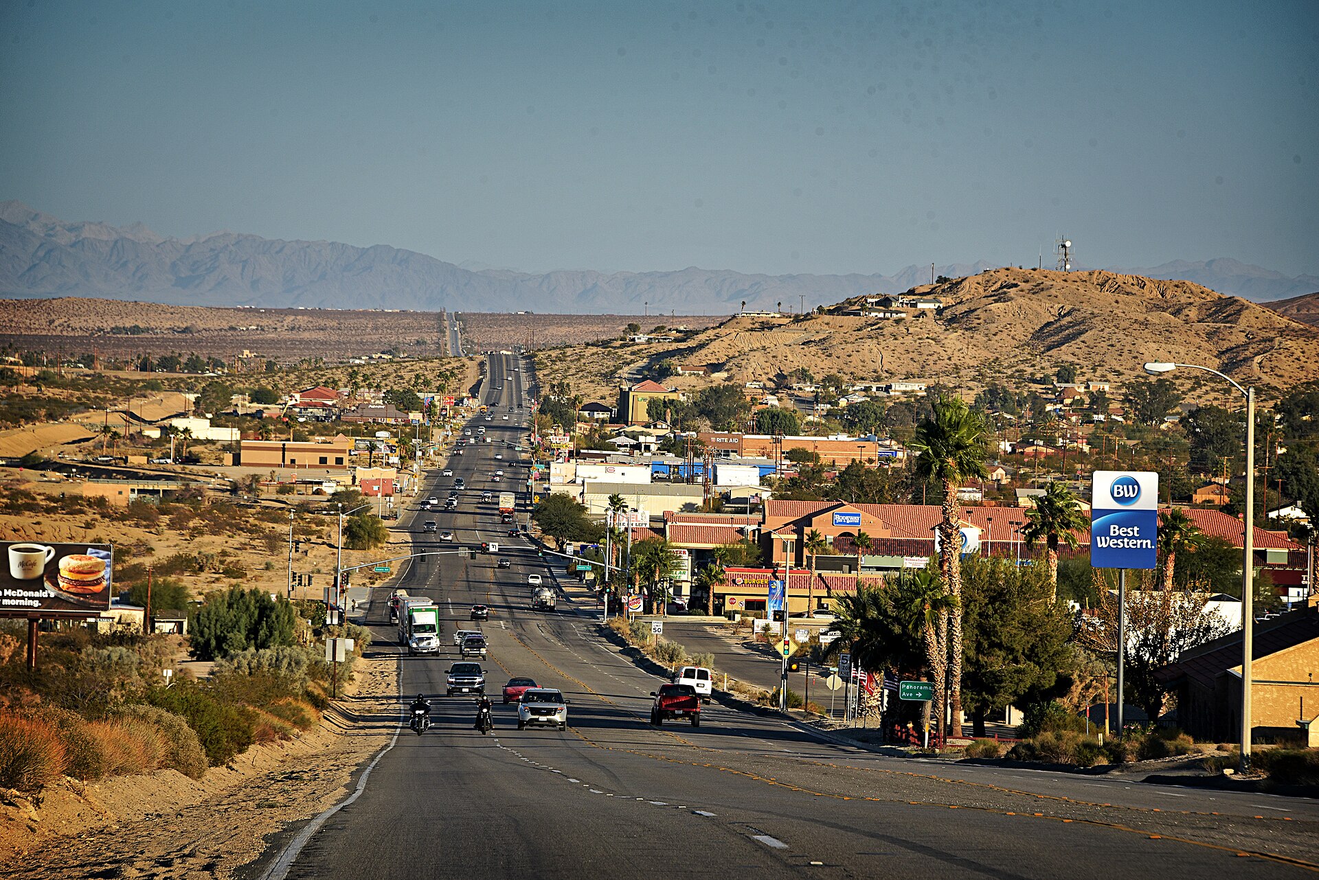 29 Palms California looking East on Hwy. 62 - Photo by Glenn Francis of www.Pacific Pro Digital.com — Twentynine Palms, California