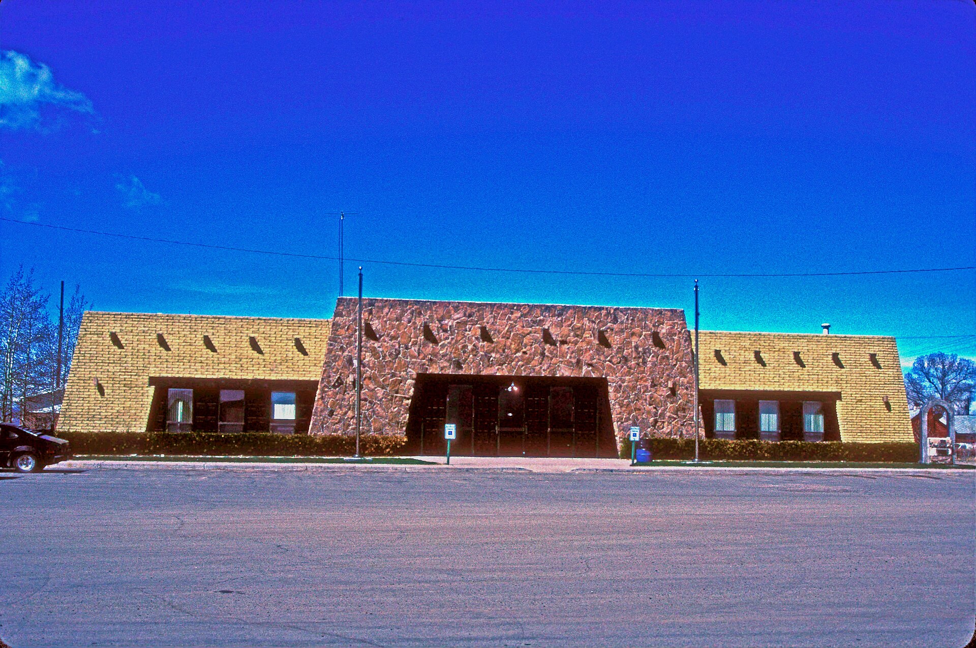 CONEJOS COUNTY COURTHOUSE AT CONEJOS — Colorado
