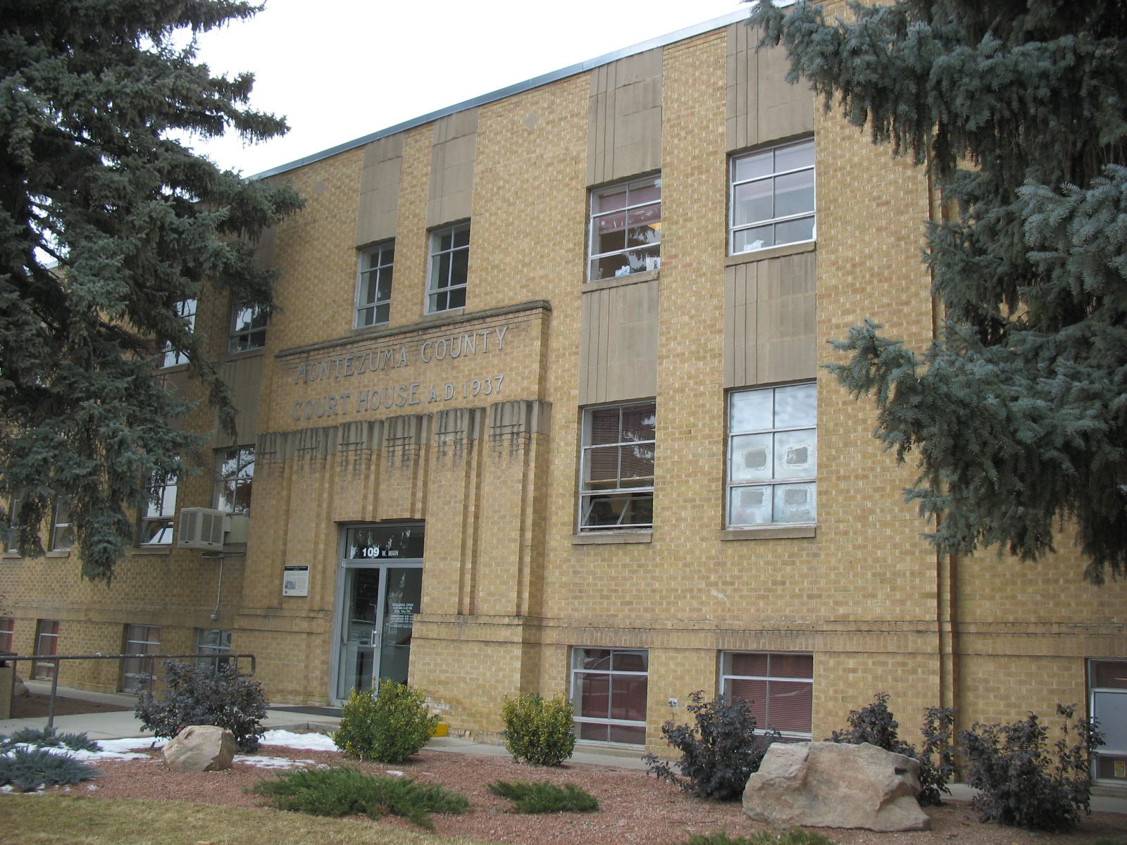Montezuma County Courthouse in Cortez, Colorado