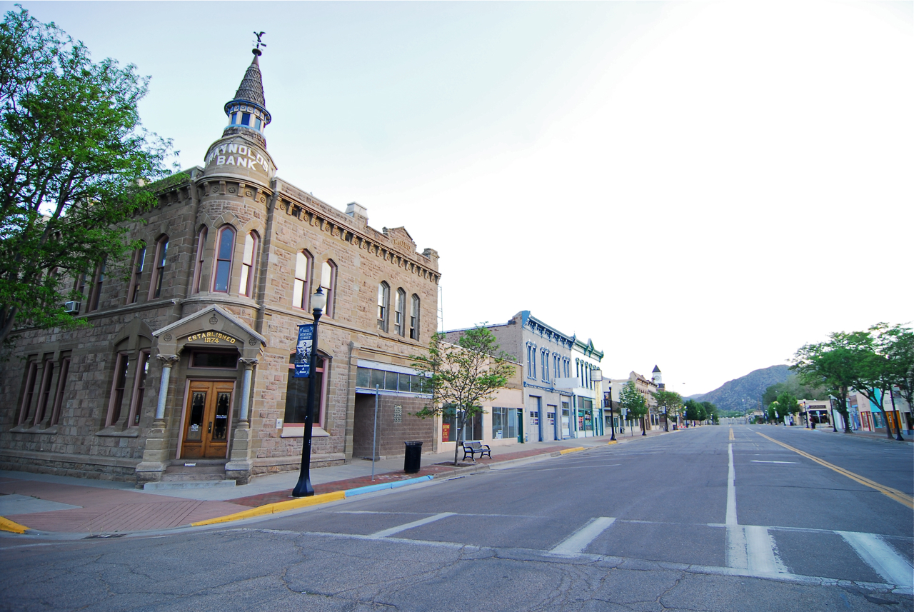 Historic downtown Canon City during the summer of 2010 — Cañon City, Colorado