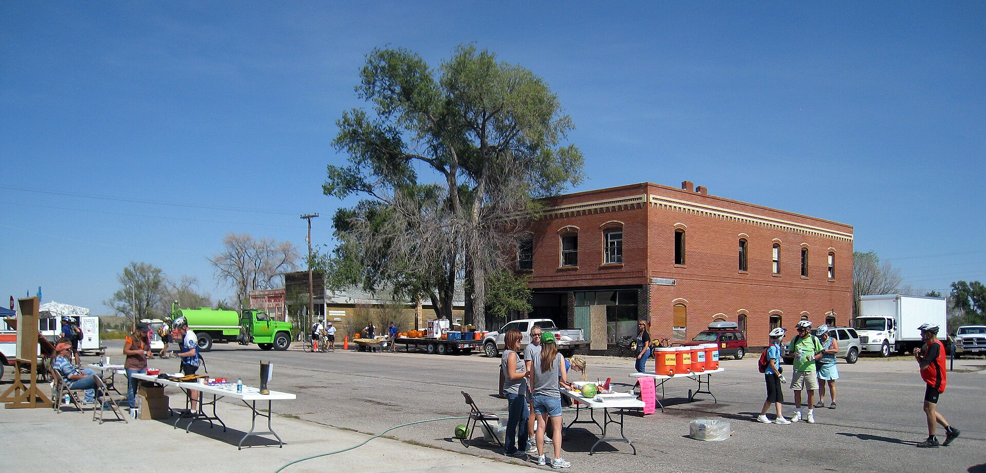 Picture taken during the 2012 Pedal the Plains — Eckley, Colorado