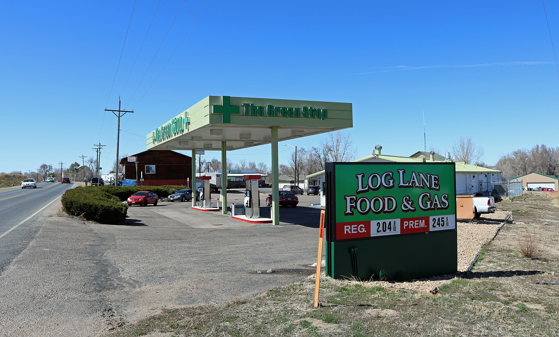 A view of Log Lane Village, in Morgan County, Colorado.