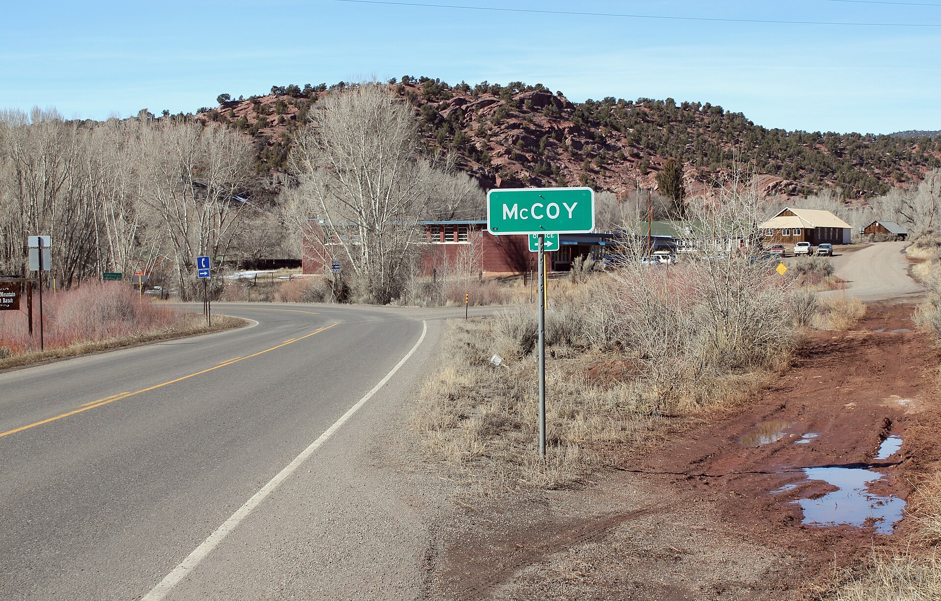 McCoy, Eagle County, Colorado.