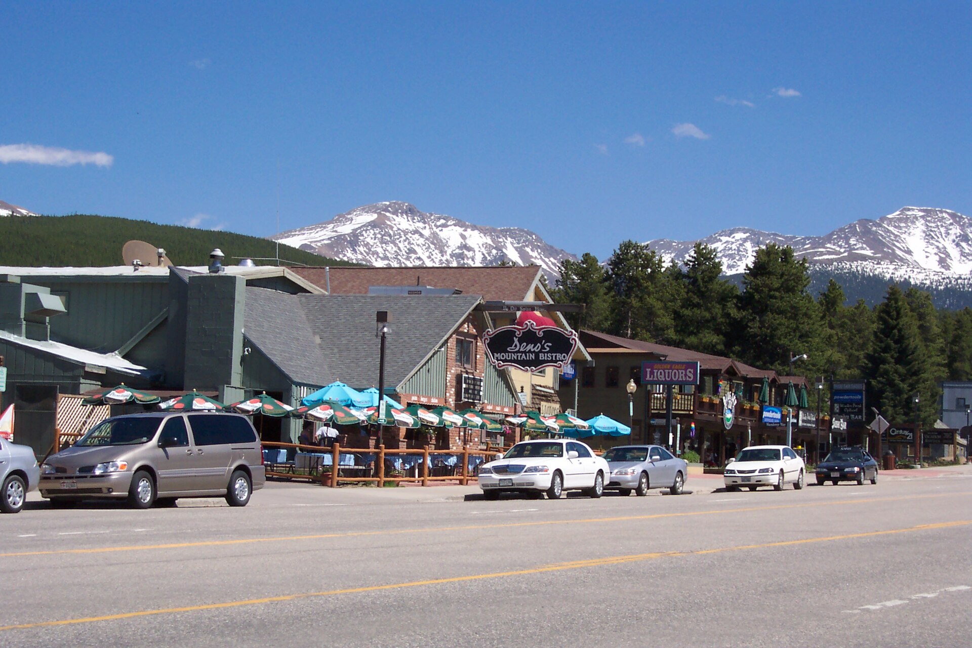A portion of downtown Winter Park — Colorado