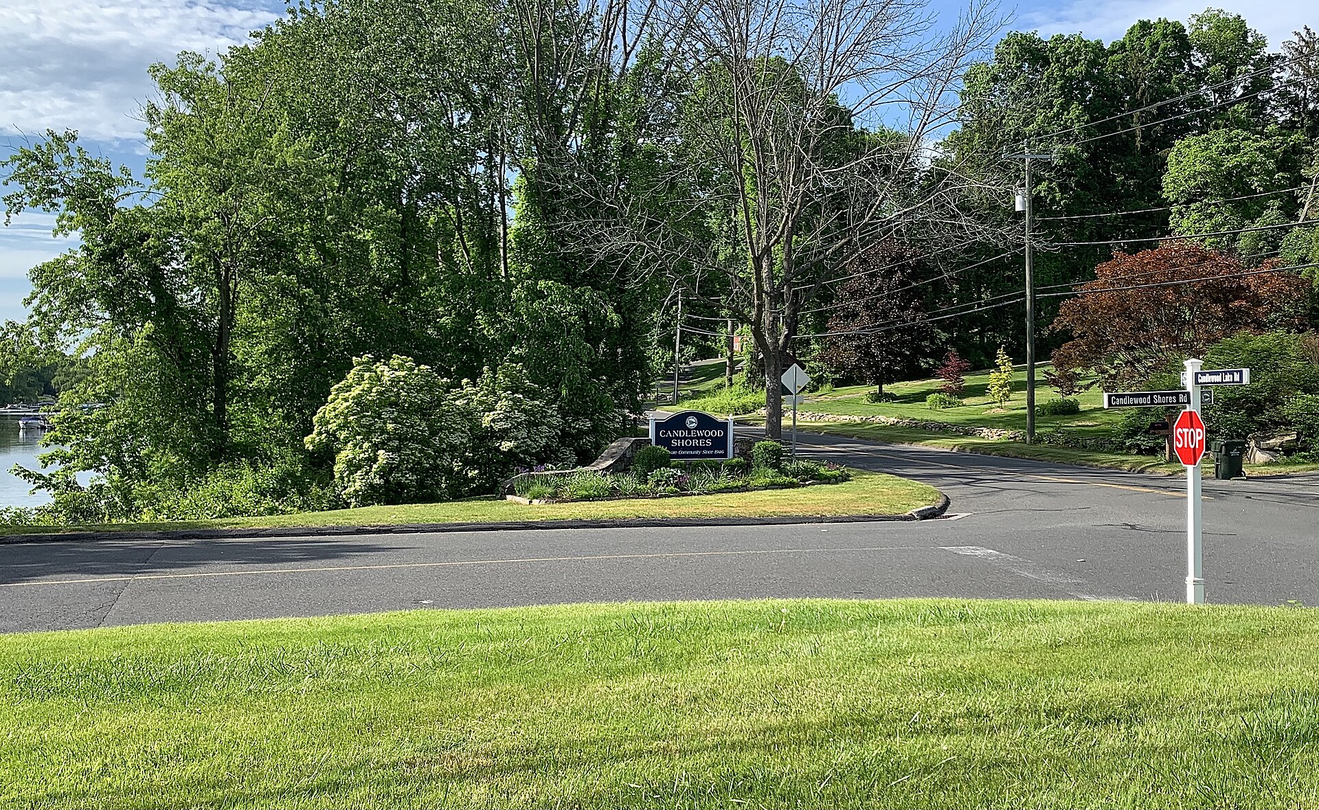 Candlewood Shores is a private waterfront community in Brookfield, Fairfield County, Connecticut. The community was established in 1946, and is a popular lakeside getaway for families from New York City.