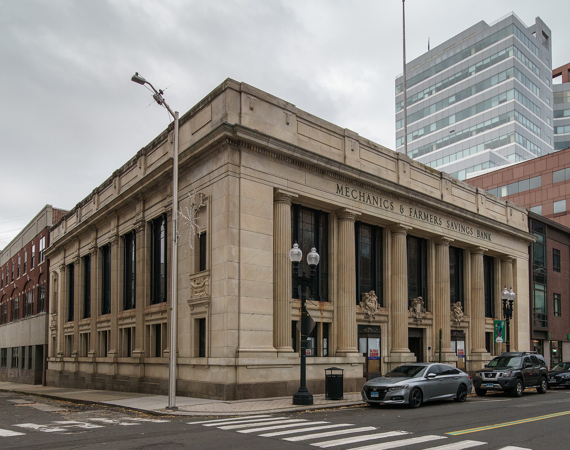 Mechanics & Farmers Savings Bank, Bridgeport, Connecticut — Greater Bridgeport Planning Region, Connecticut