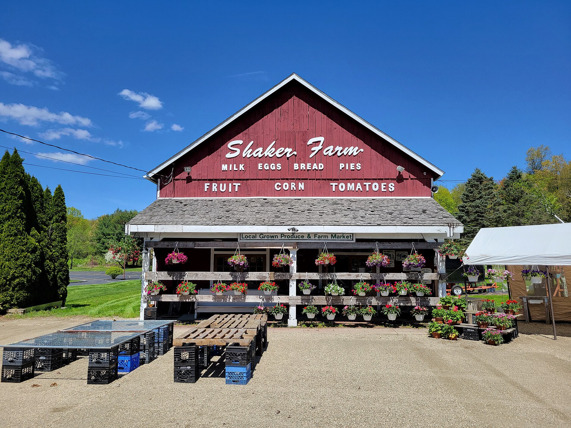 Shaker Farm, Enfield Connecticut — Sherwood Manor, Connecticut