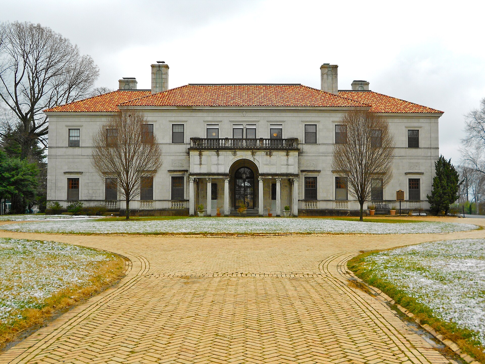 The Patio at Archmere Academy on the NRHP since September 9, 1992. At 3600 Philadelphia Pike, Claymont, Delaware, about 4 blocks south of I-495