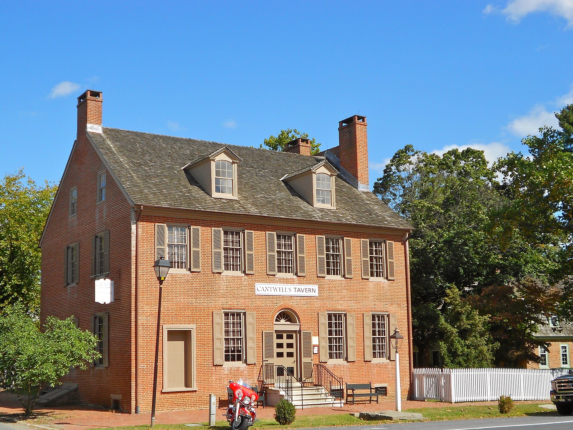 Building in the Odessa Historic District — Delaware